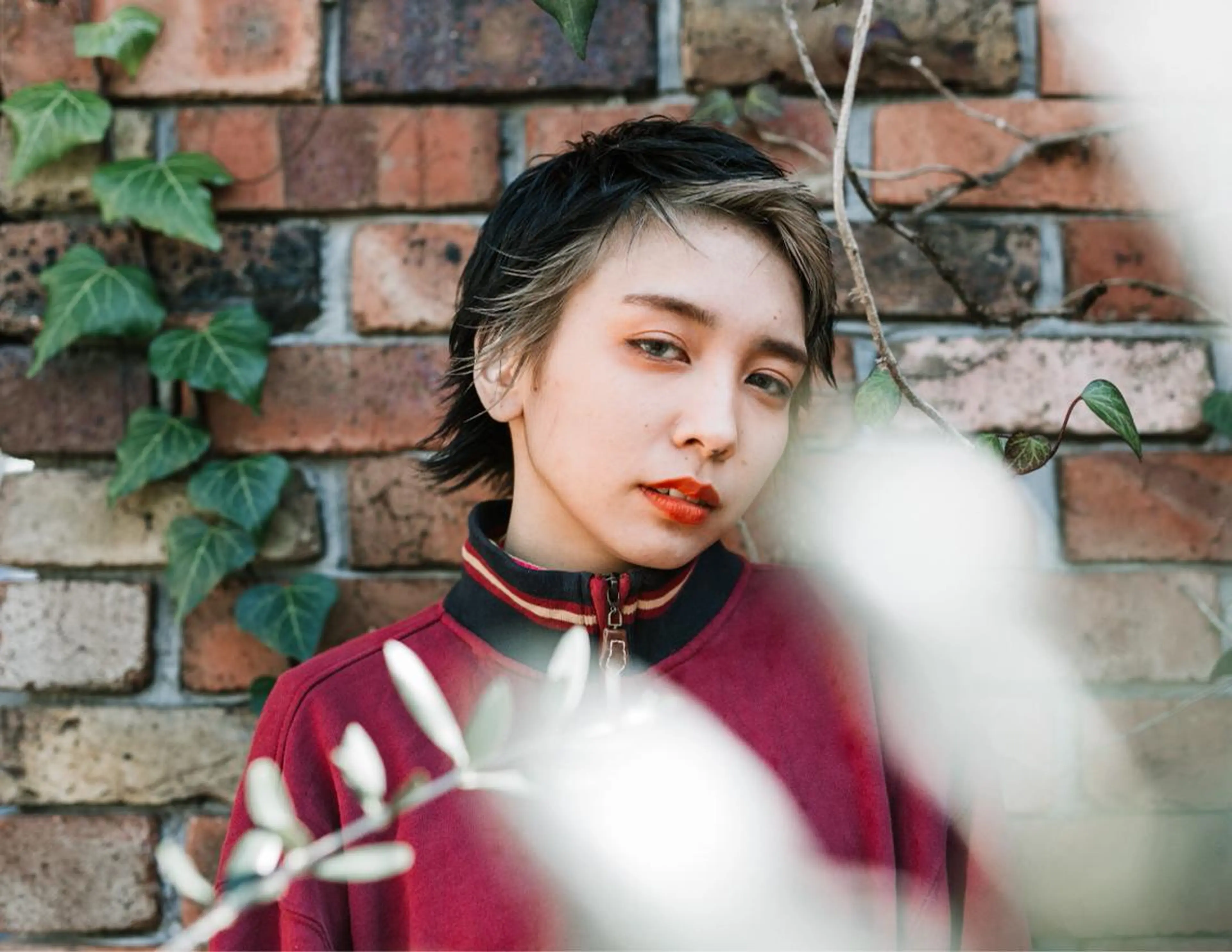 ショート カラー 前田 雄のヘアスタイル