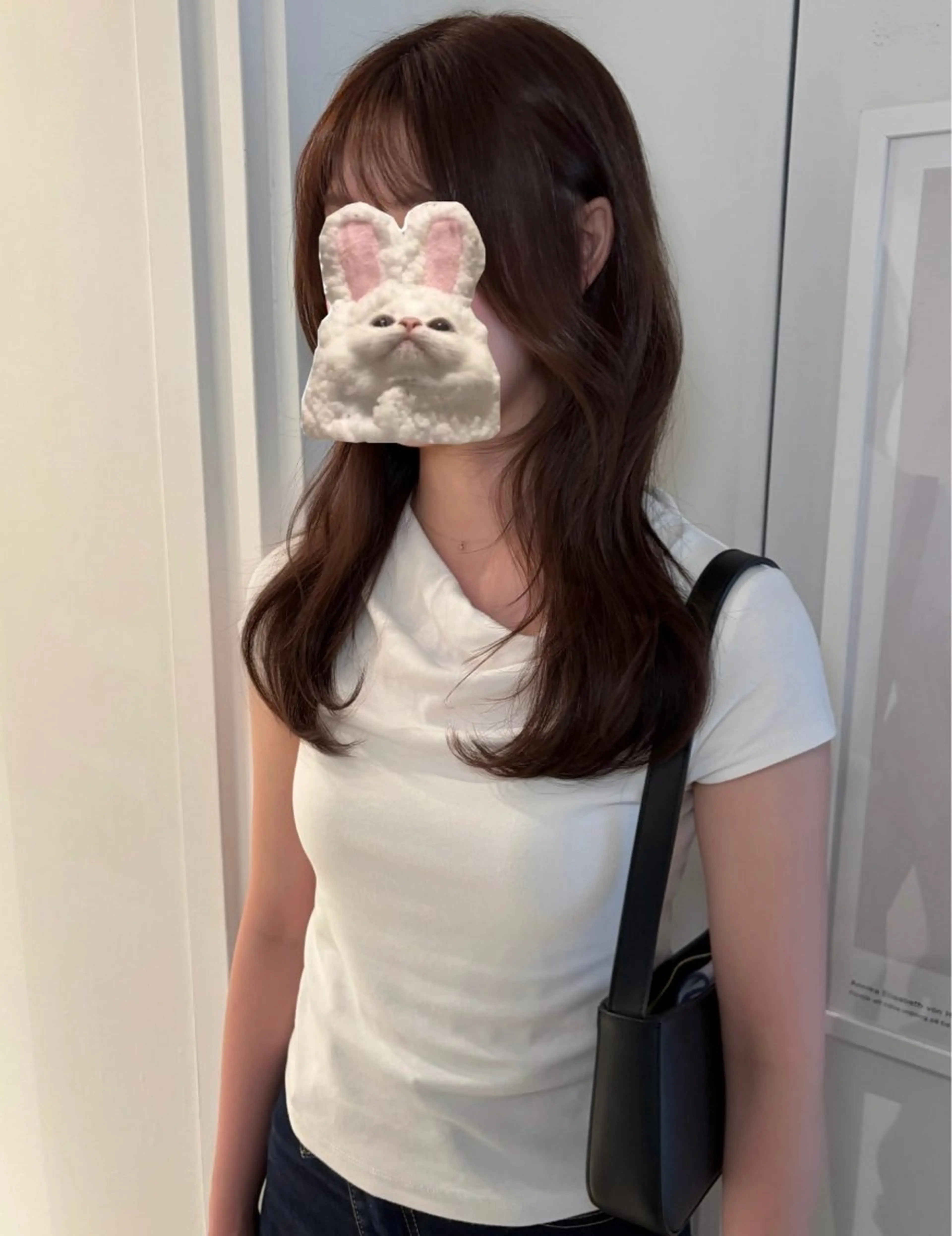 セミロング カラー カット ヘアカラー riria/ボブ /透明感カラー🎀のヘアスタイル