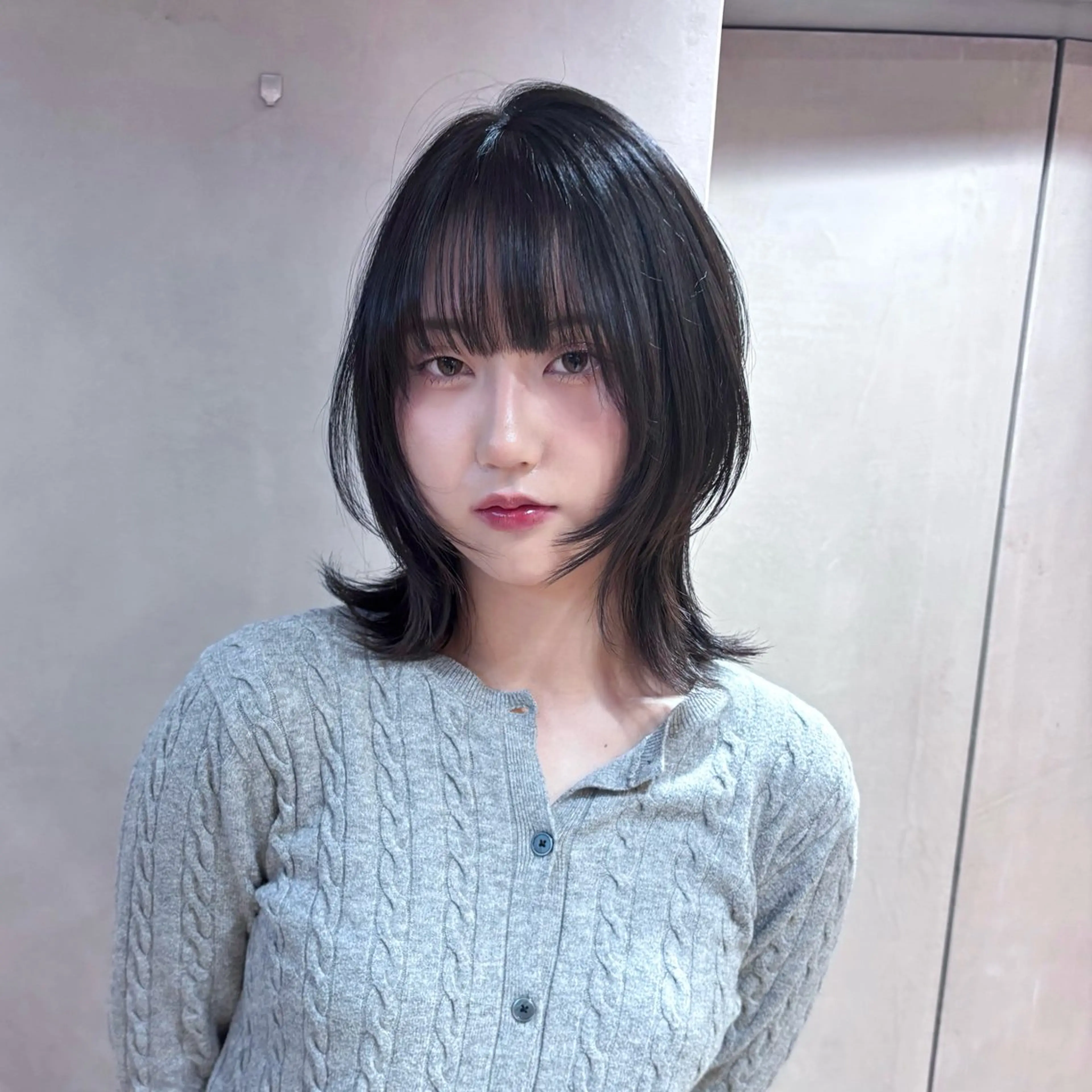 ミディアム カット ヘアカラー トリートメント 髪質改善/縮毛矯正/ 韓国ヘア/矢野のヘアスタイル