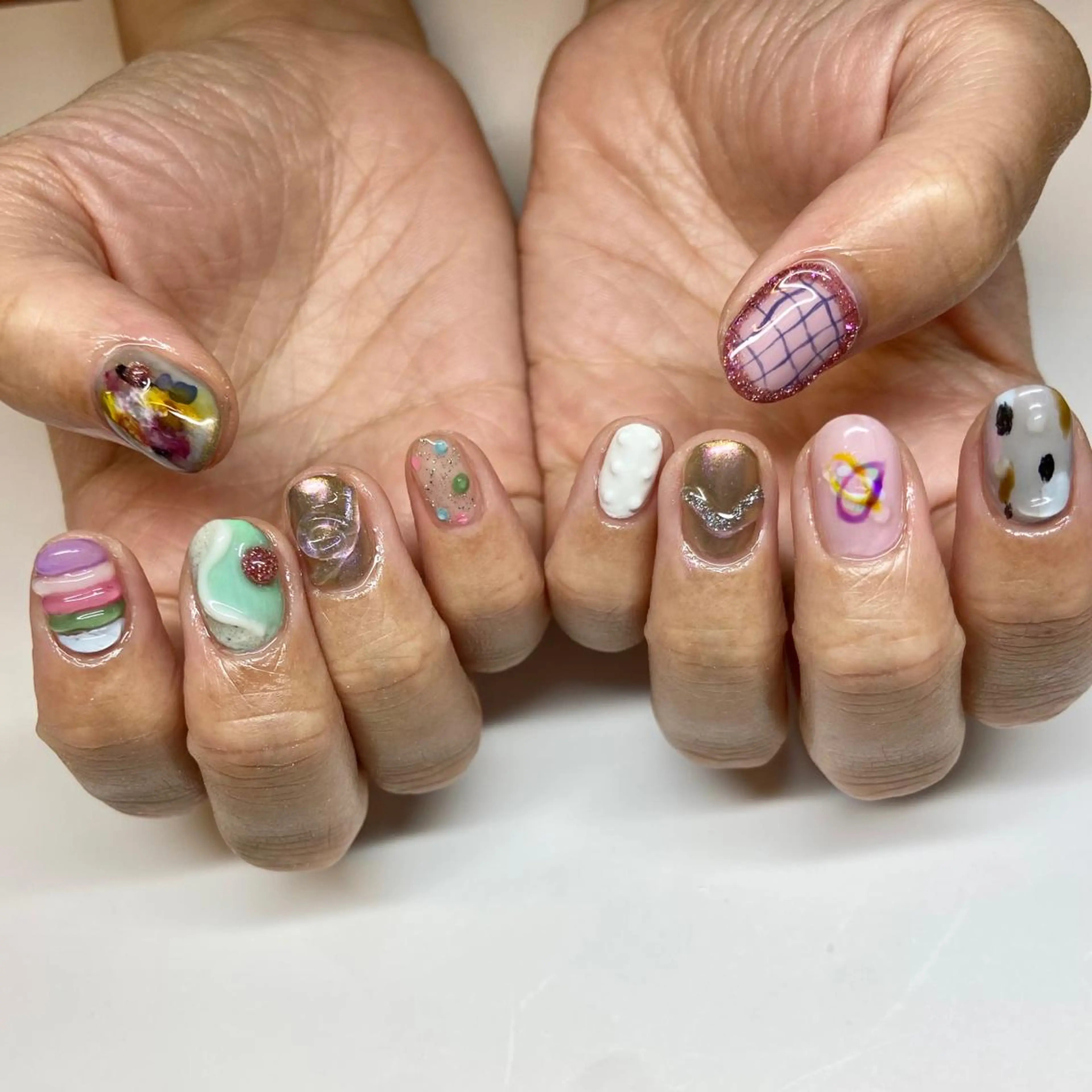 ネイル ハンドネイル 駒沢大学sususu nailのネイルデザイン