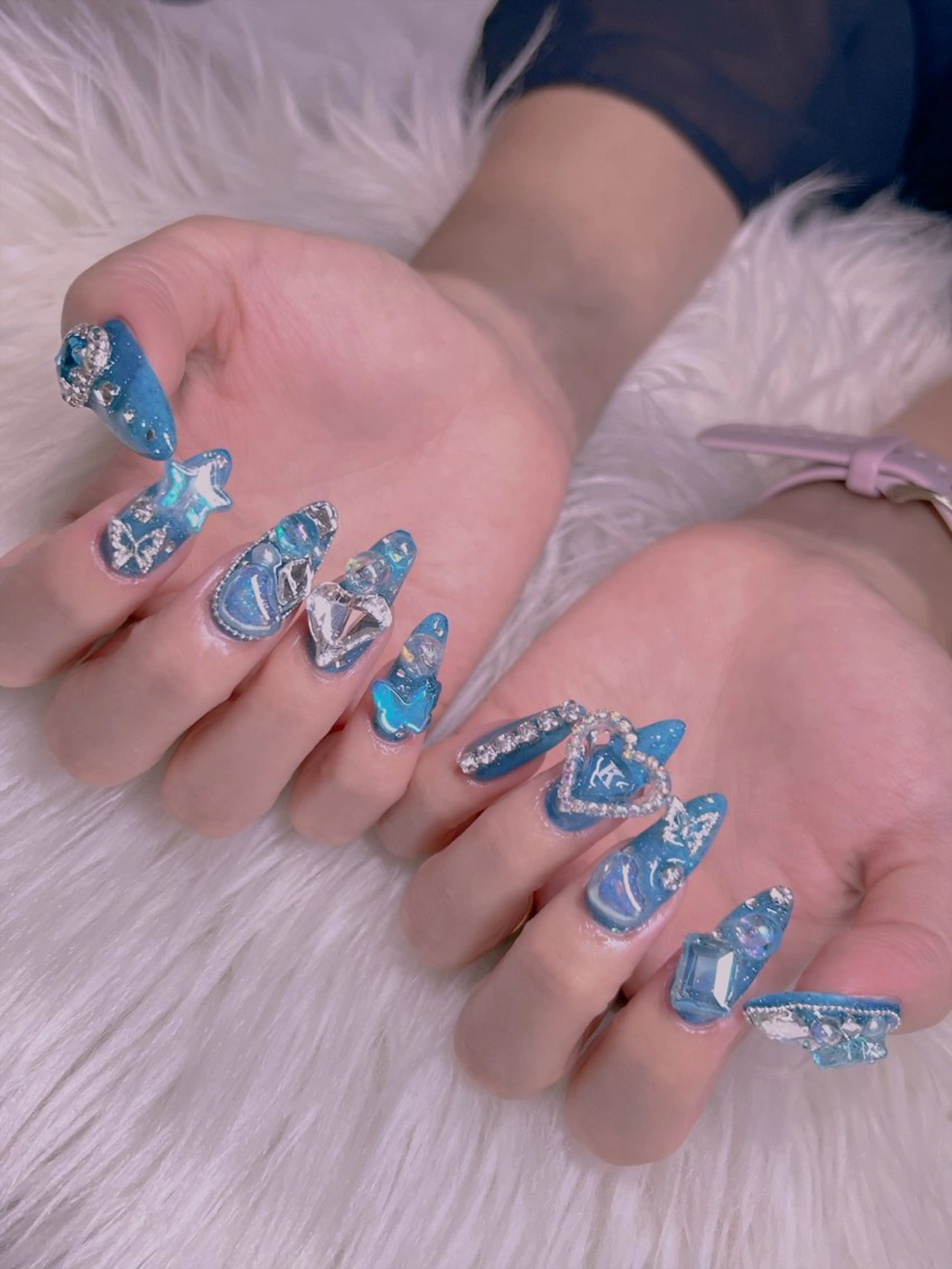 ネイル 長さだし専門店 M2　rikaのネイルデザイン