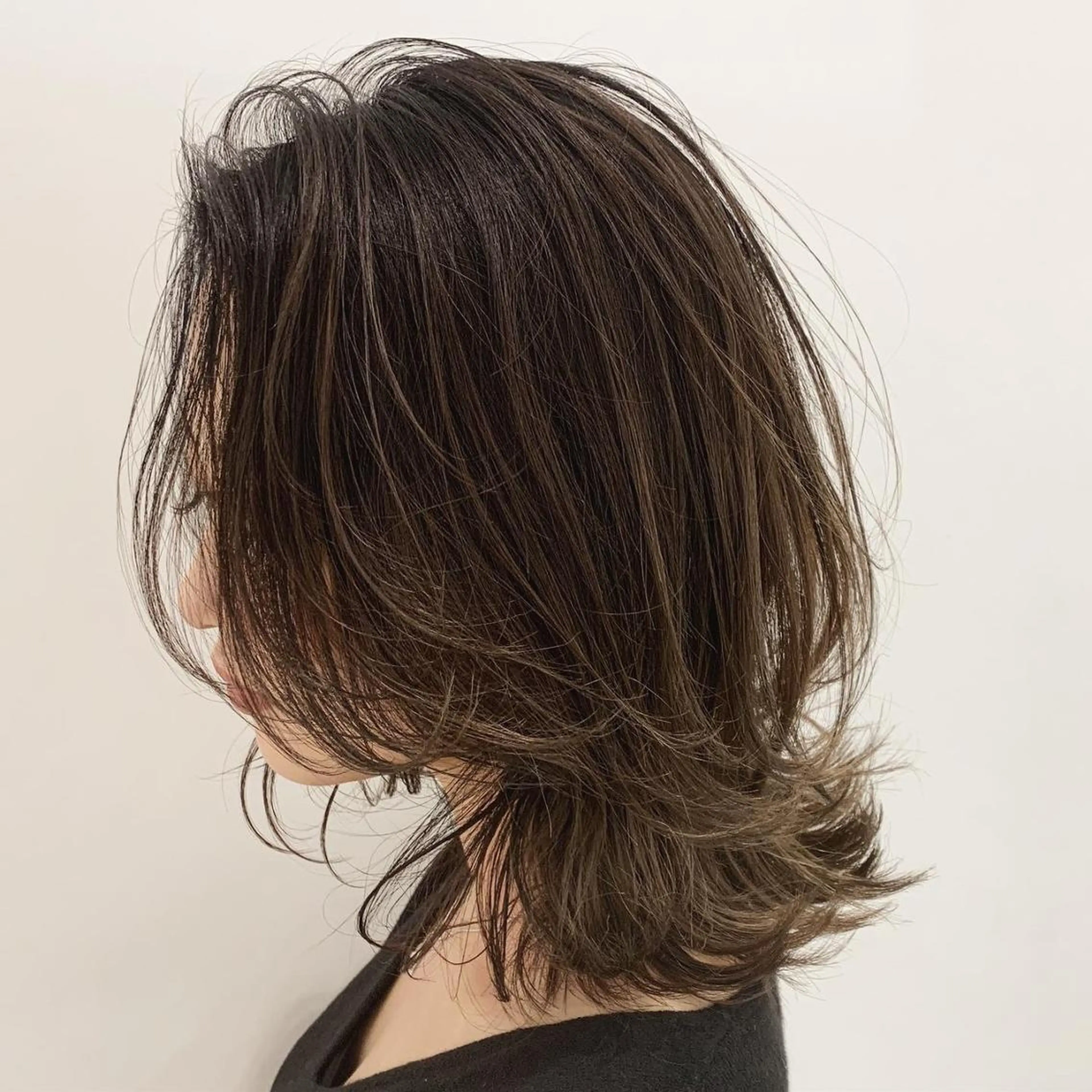 ミディアム カラー メンズ特化美容師/ 新井　洸太のヘアスタイル