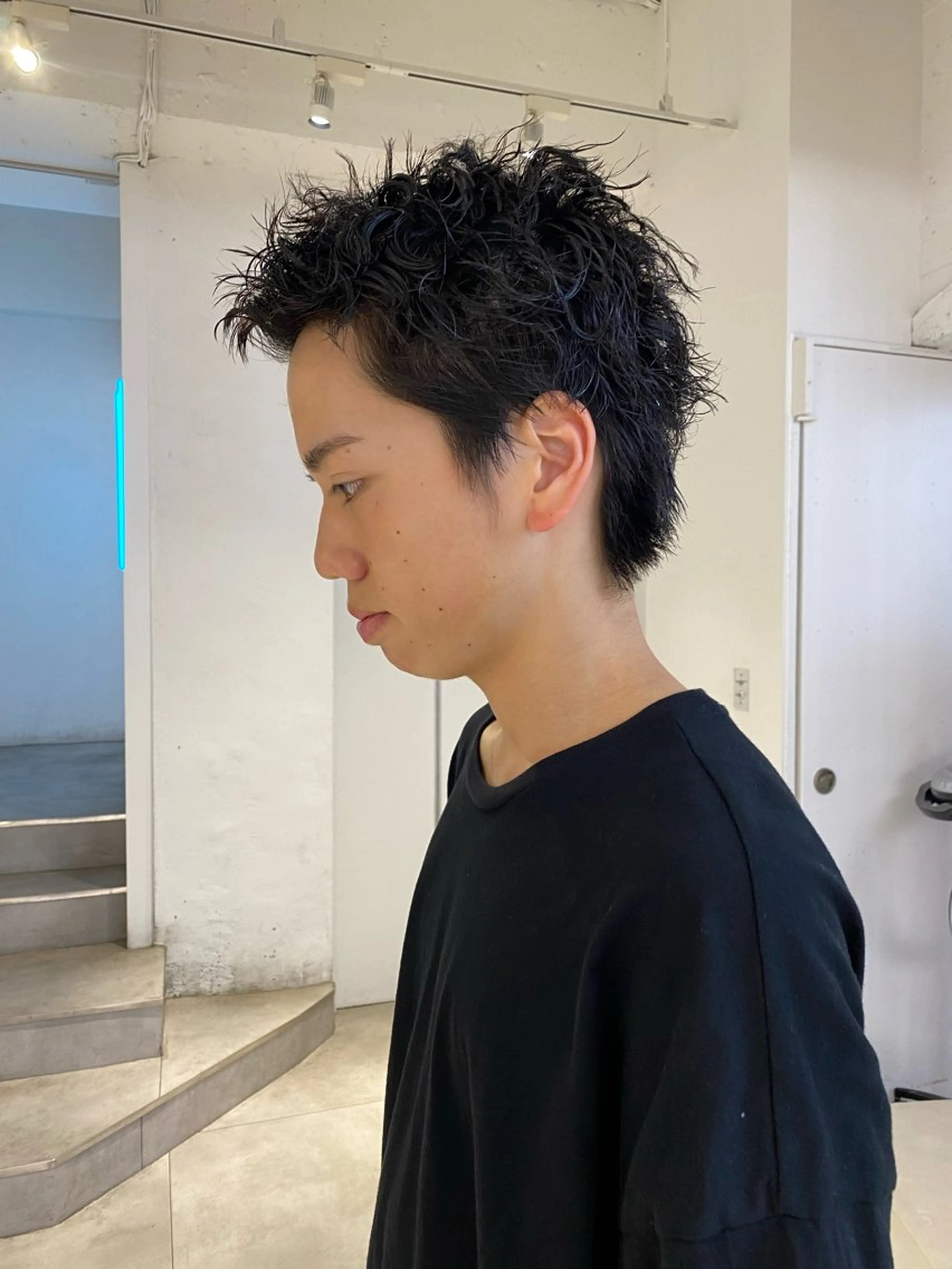 パーマ メンズ 新宿【メンズパーマ】 塩澤太一のヘアスタイル
