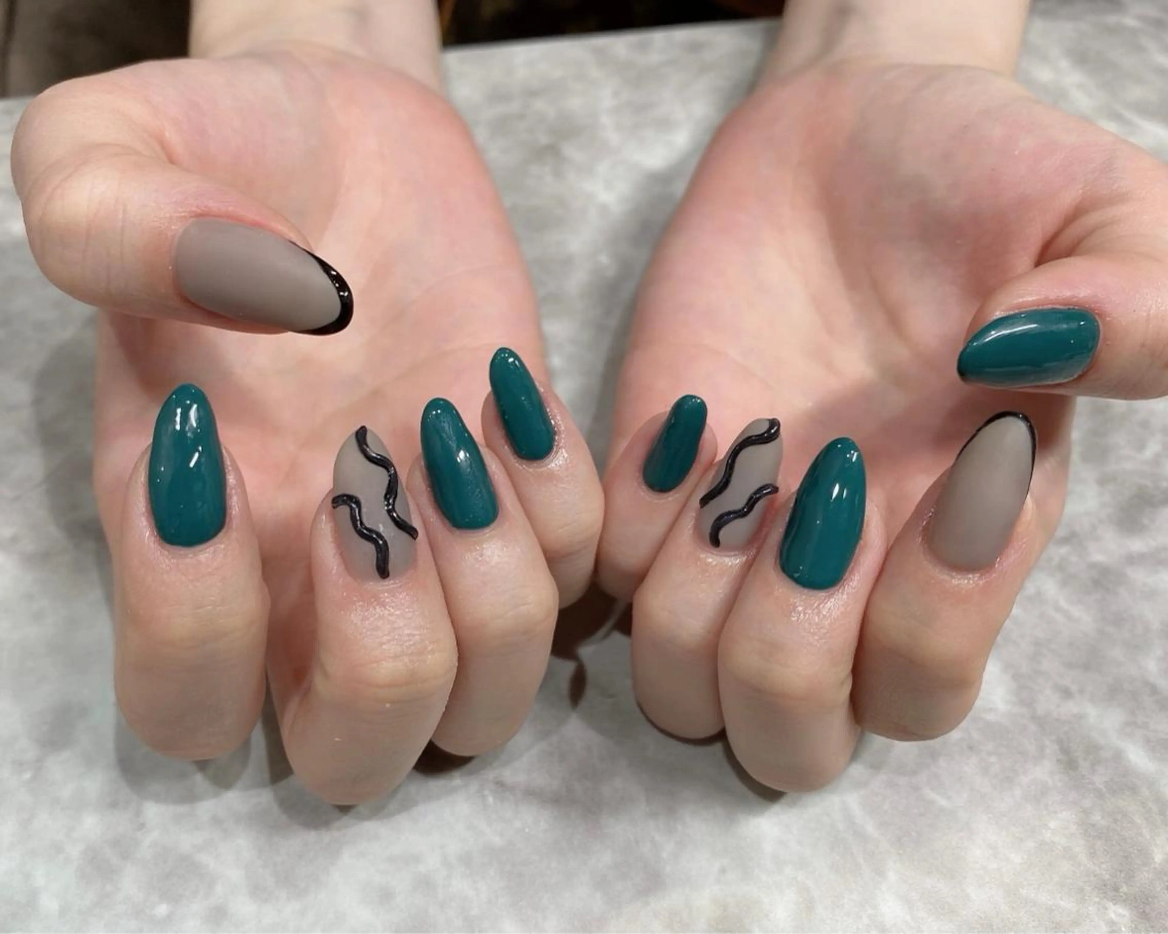 ネイル ハンドネイル NAIL Salon IP所属・長谷川 奈緒美のネイルデザイン