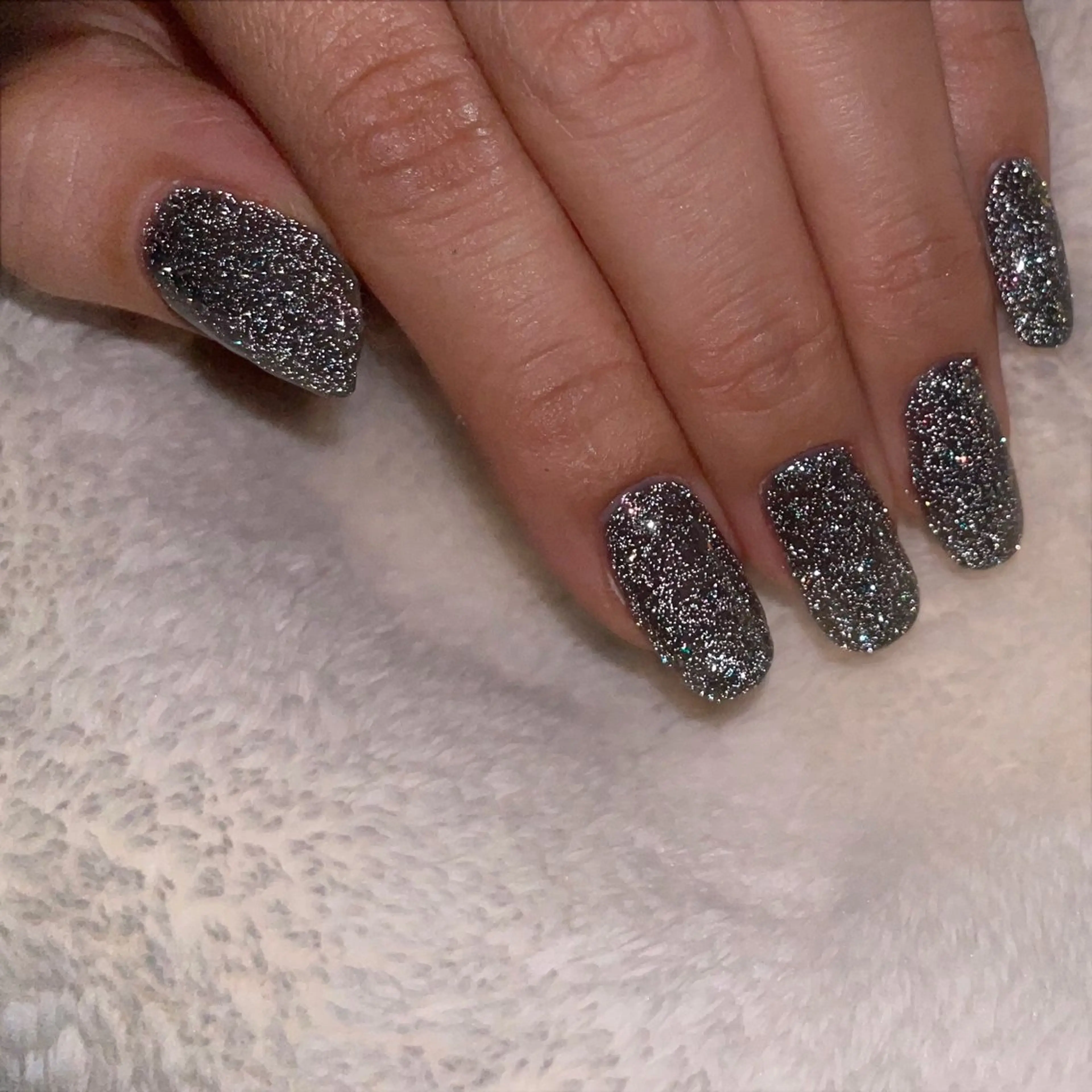 ネイル フラッシュネイル シルバー meeye&nail 【完全個室】のマツエク・マツパデザイン