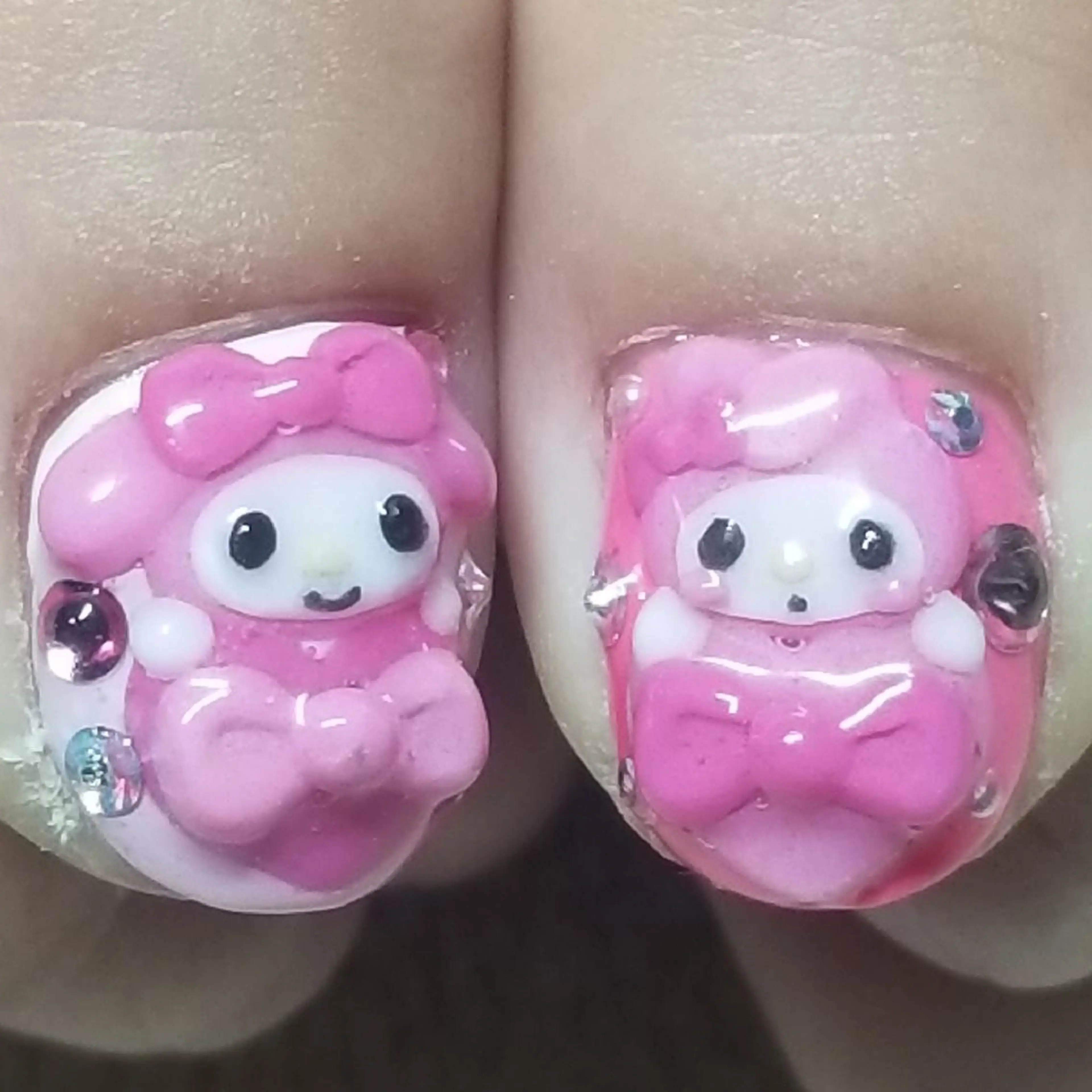 ネイル パステルネイル ピンク バレンタイン ハンドネイル よしだ ひろきのネイルデザイン