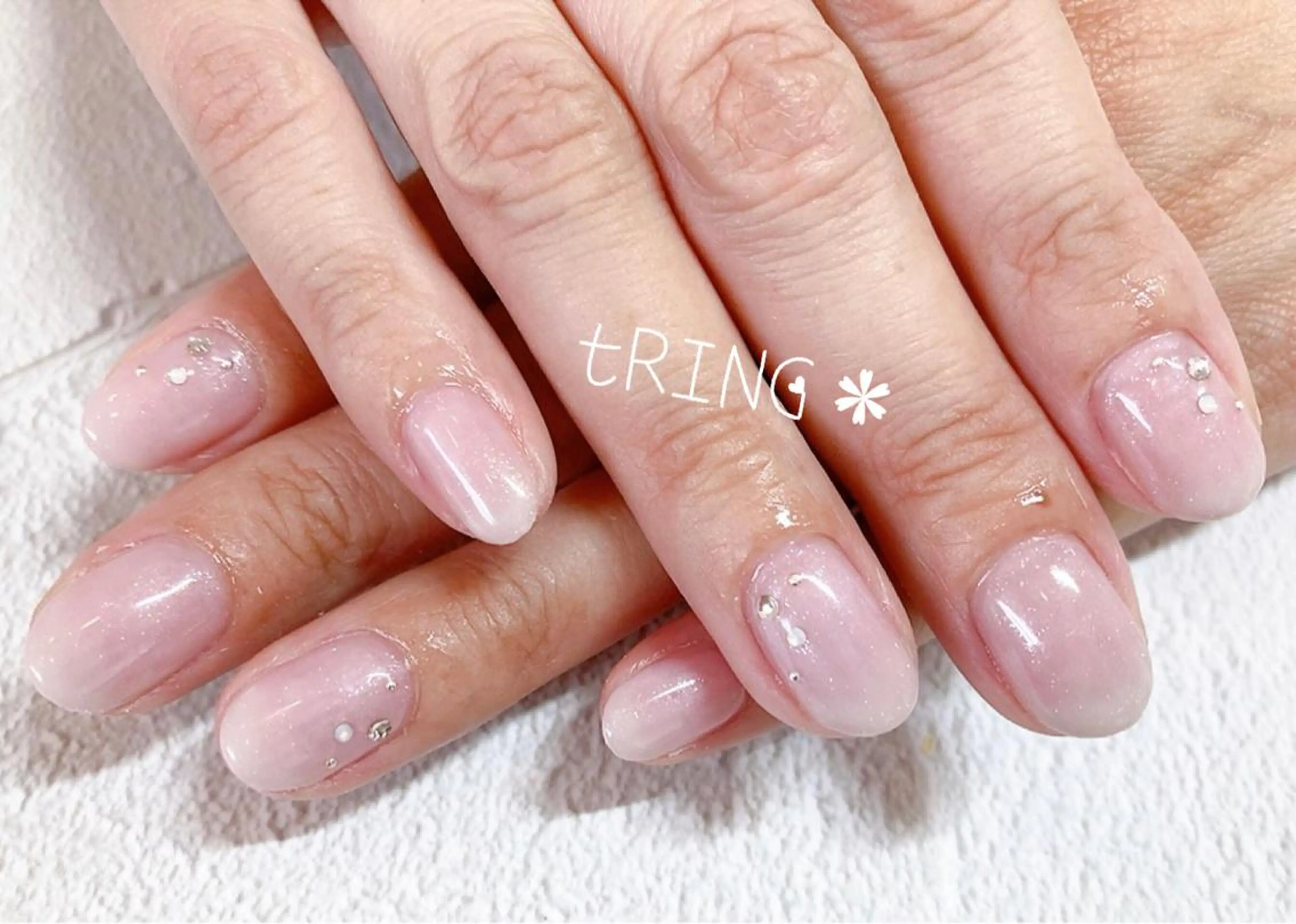 ネイル ハンドネイル tRING＊ しいの木台のネイルデザイン