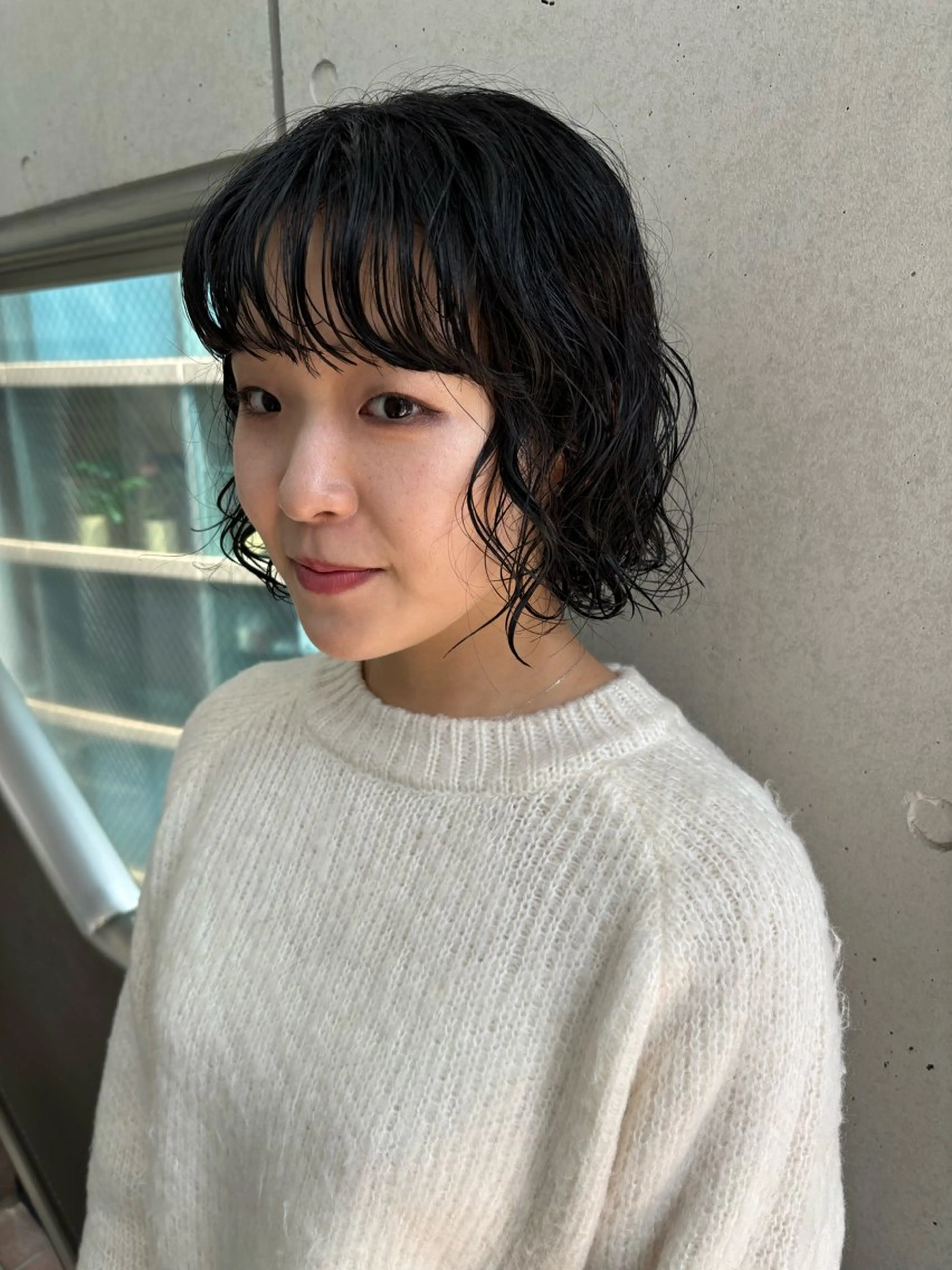 ショート パーマ しみず さくら🌸のヘアスタイル