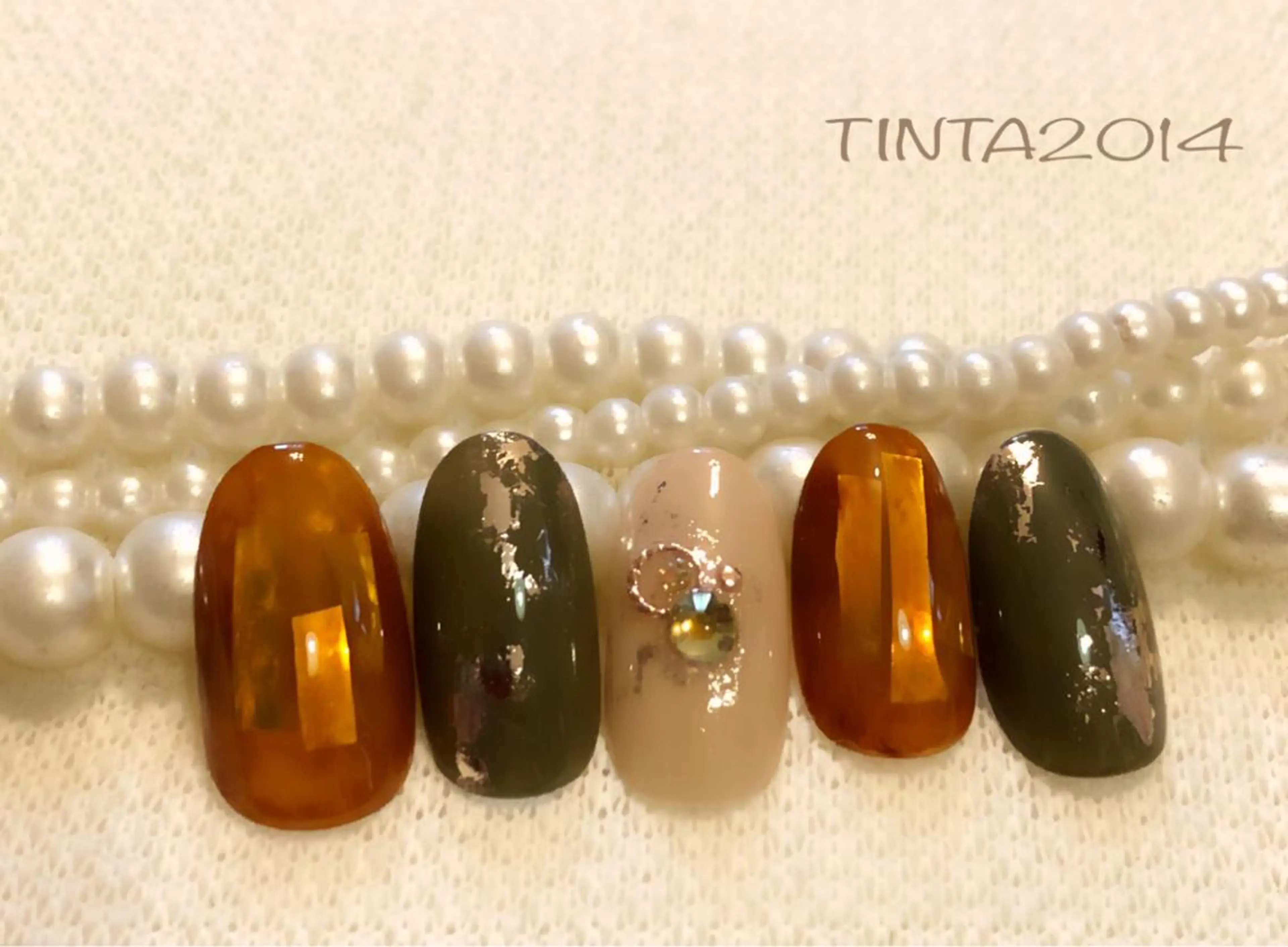 ネイル 冬ネイル ネイルサロン ティンタ所属・馬場 典子のネイルデザイン