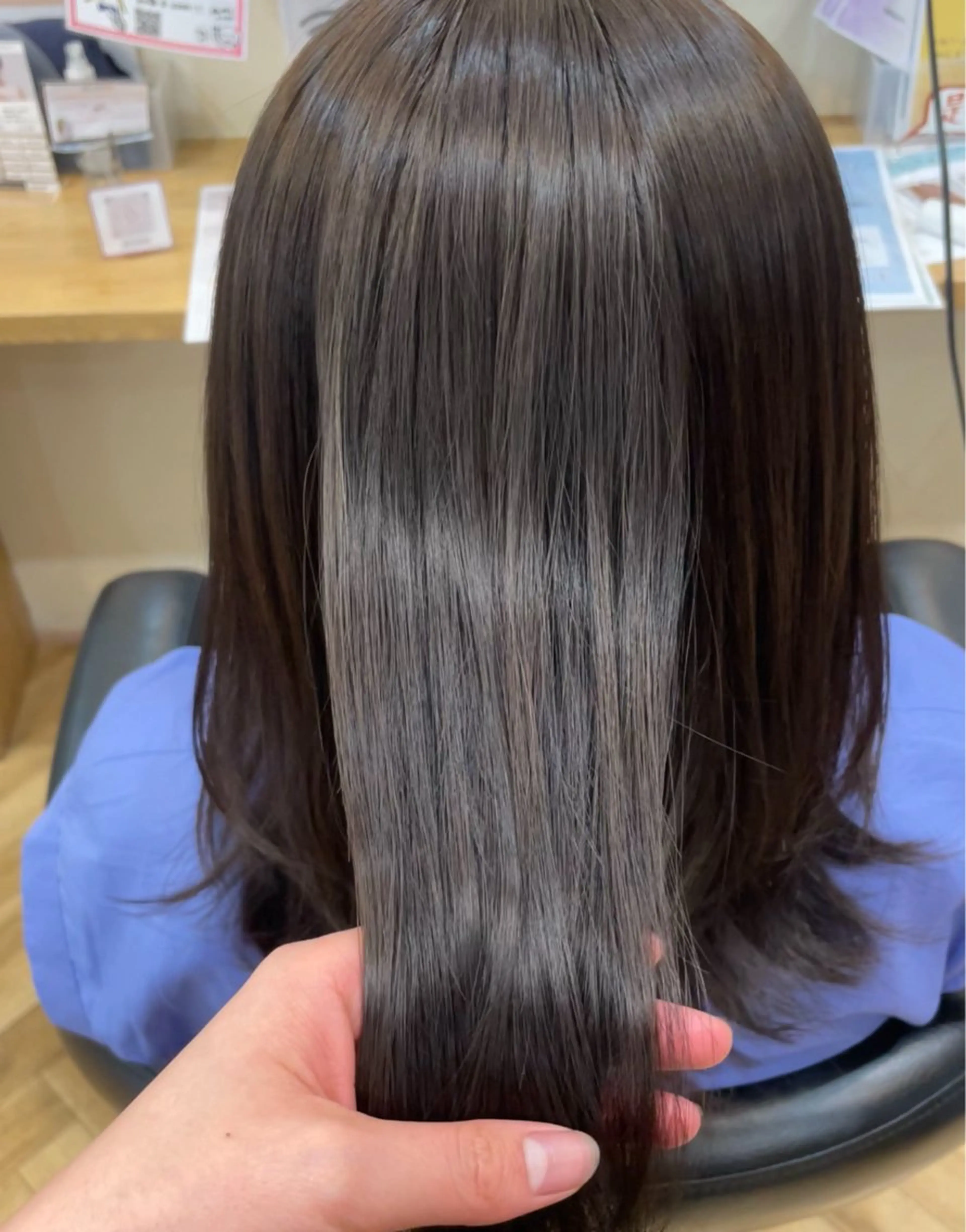 ロング 似合わせカット 鎌取/透明感カラー /ボブ/顔まわりのヘアスタイル