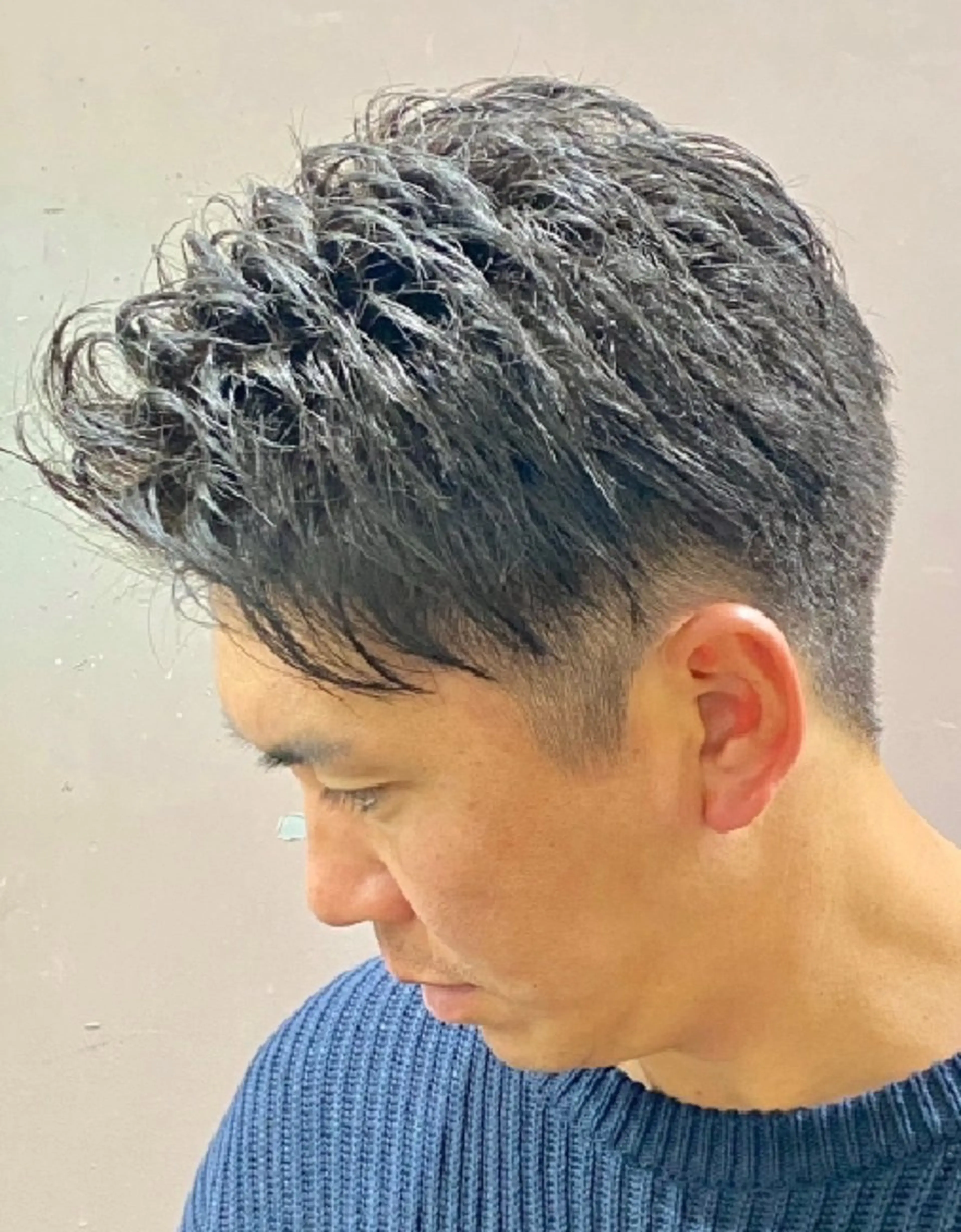 ショート メンズ ビジネス 奥山 昇陽のヘアスタイル