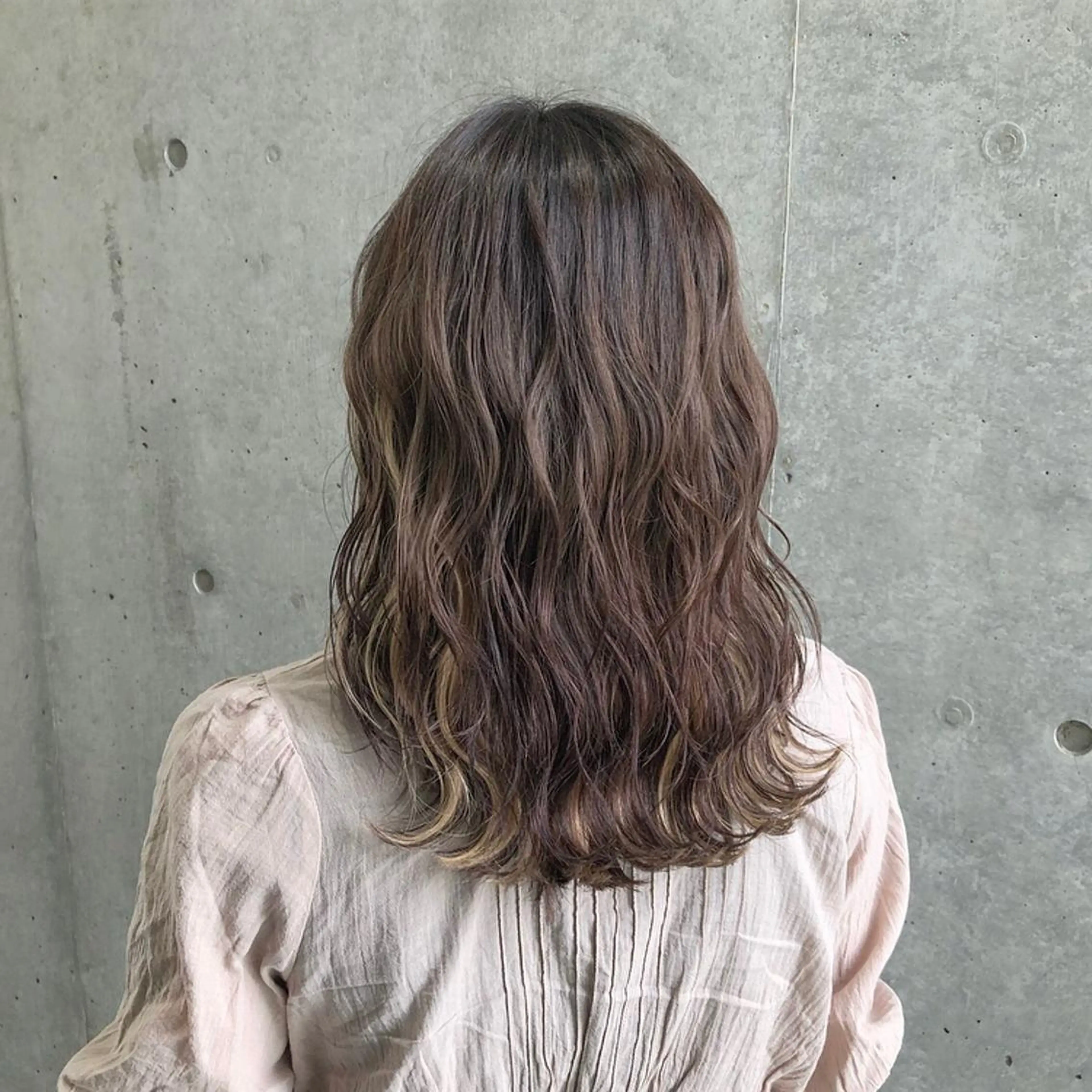 セミロング カラー ヘアアレンジ 🎀 原宿/ブリーチ 🎀　♡Reina♡のヘアスタイル