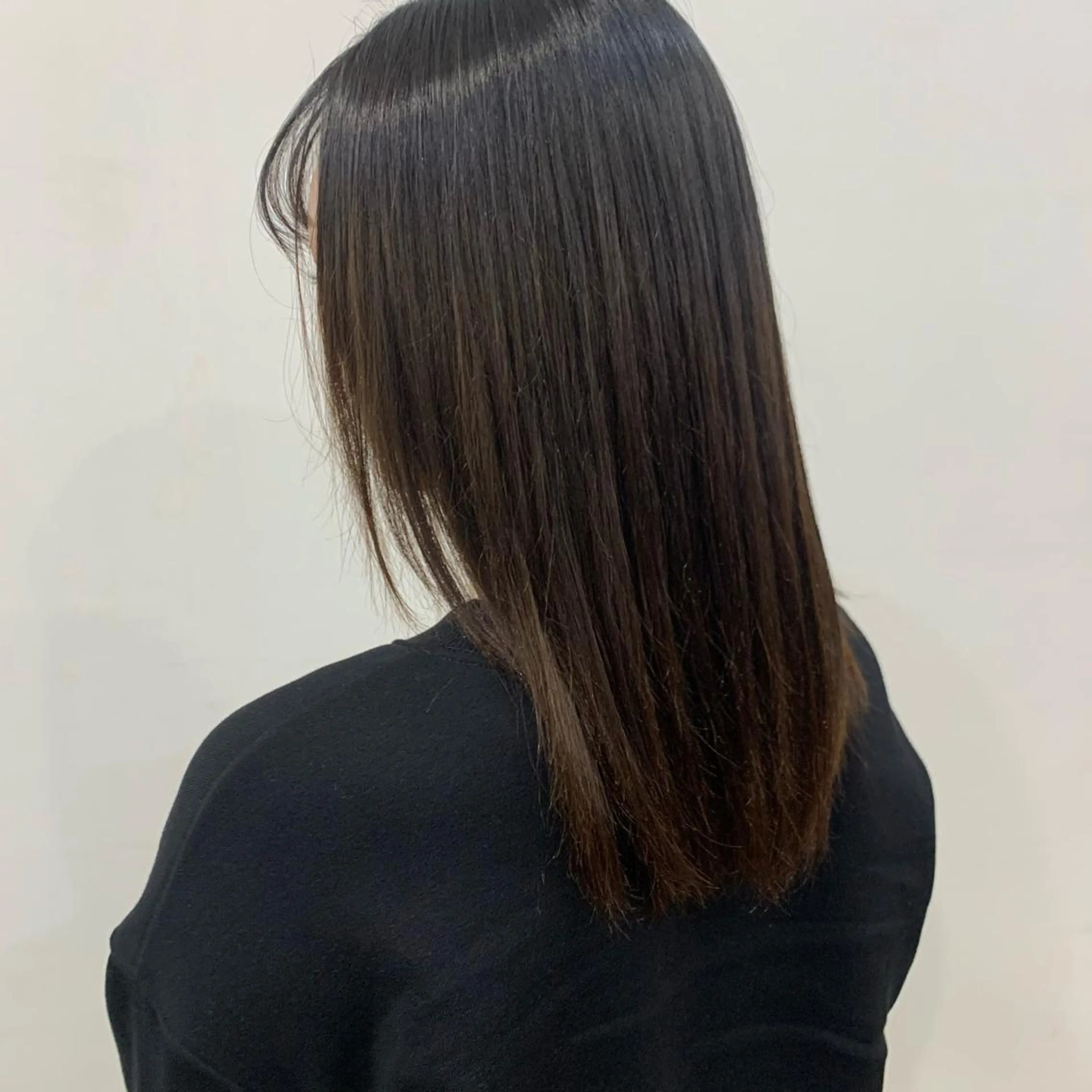 セミロング 甲斐 もあのヘアスタイル