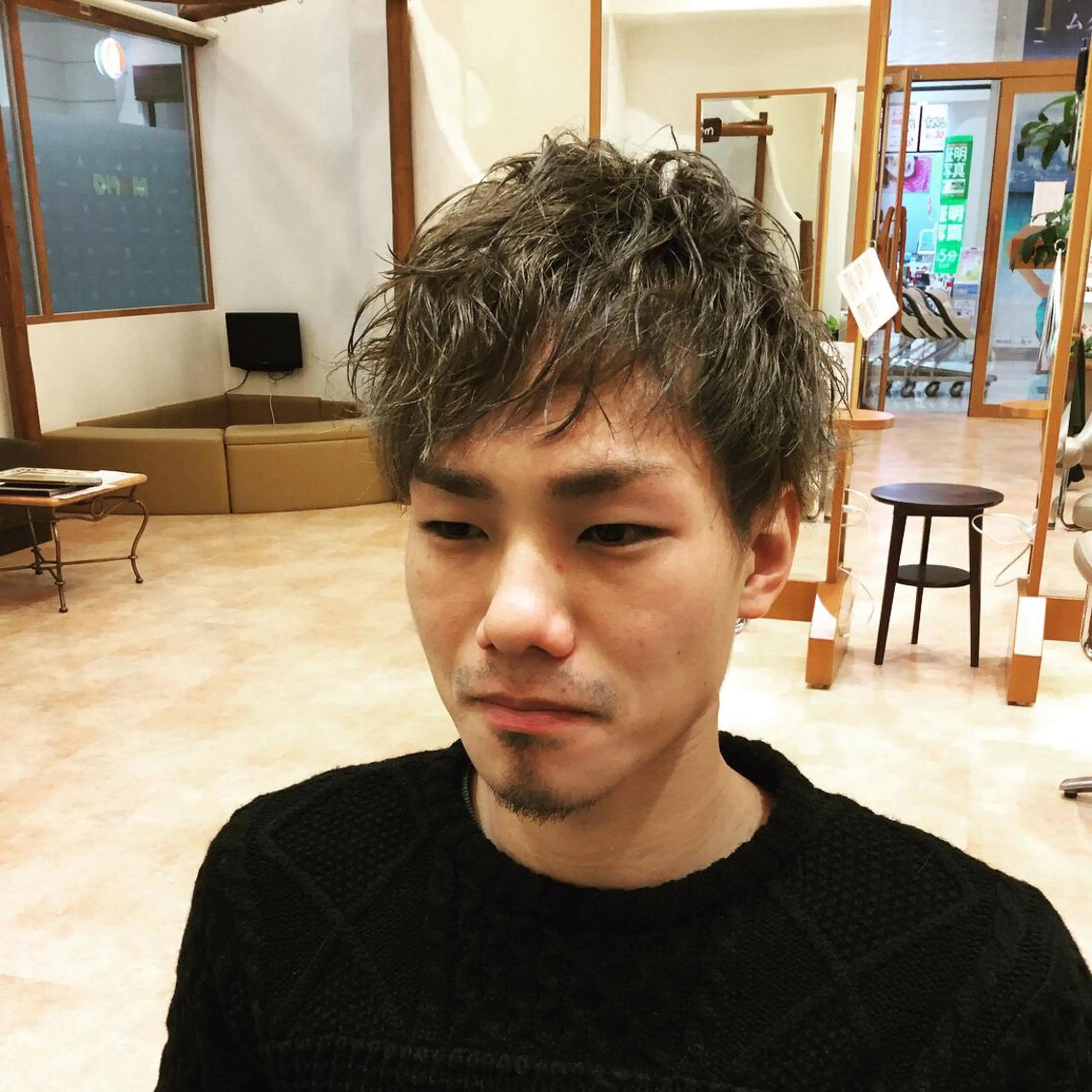 ショート メンズ カット 縮毛矯正 マンツーマンサロンtuuli薬院店所属・庄嶋 彩香のヘアスタイル