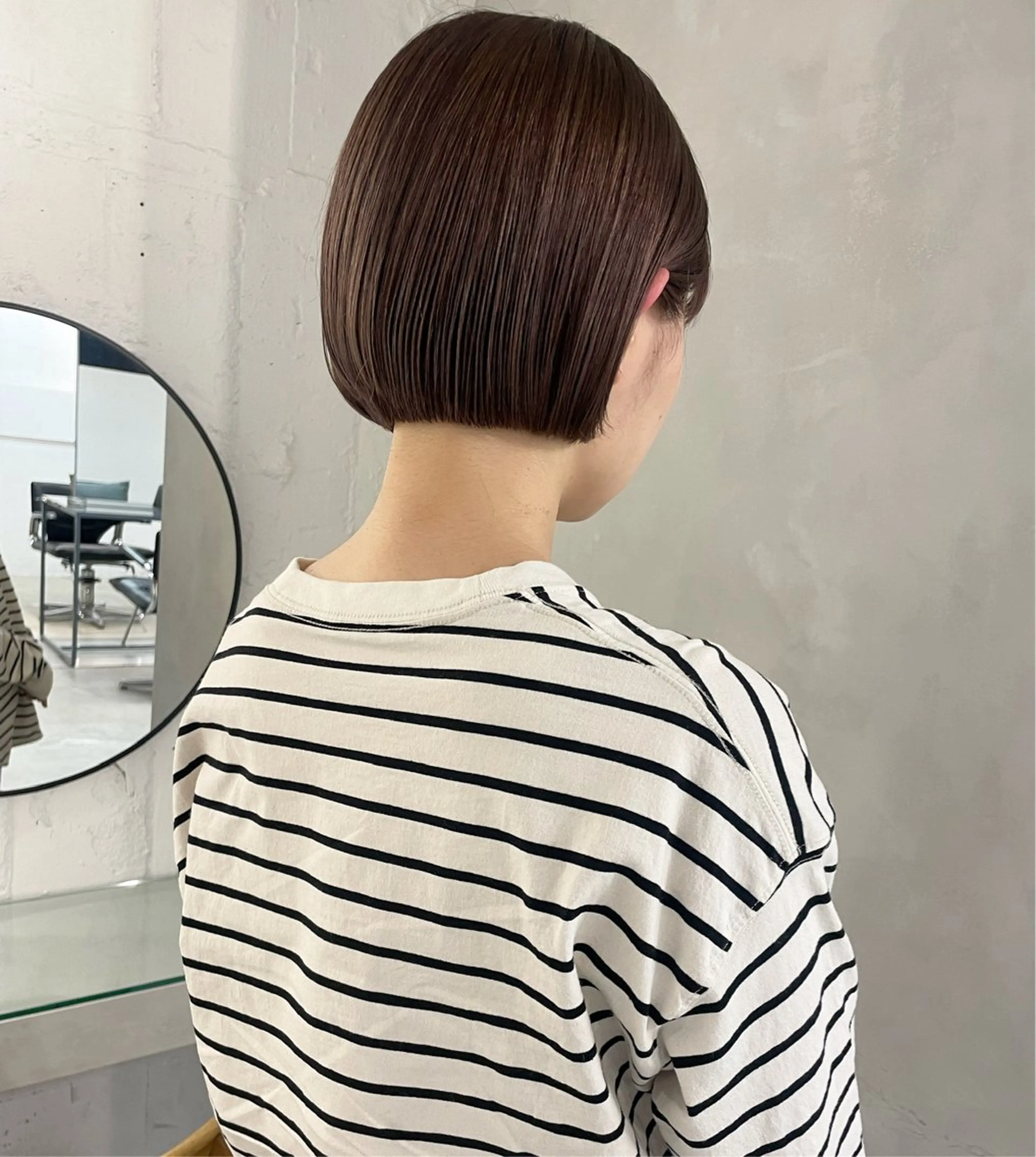 ショート カラー カット ヘアカラー トリートメント 🌼タッセルボブ/シ ョートmoeka🌼のヘアスタイル