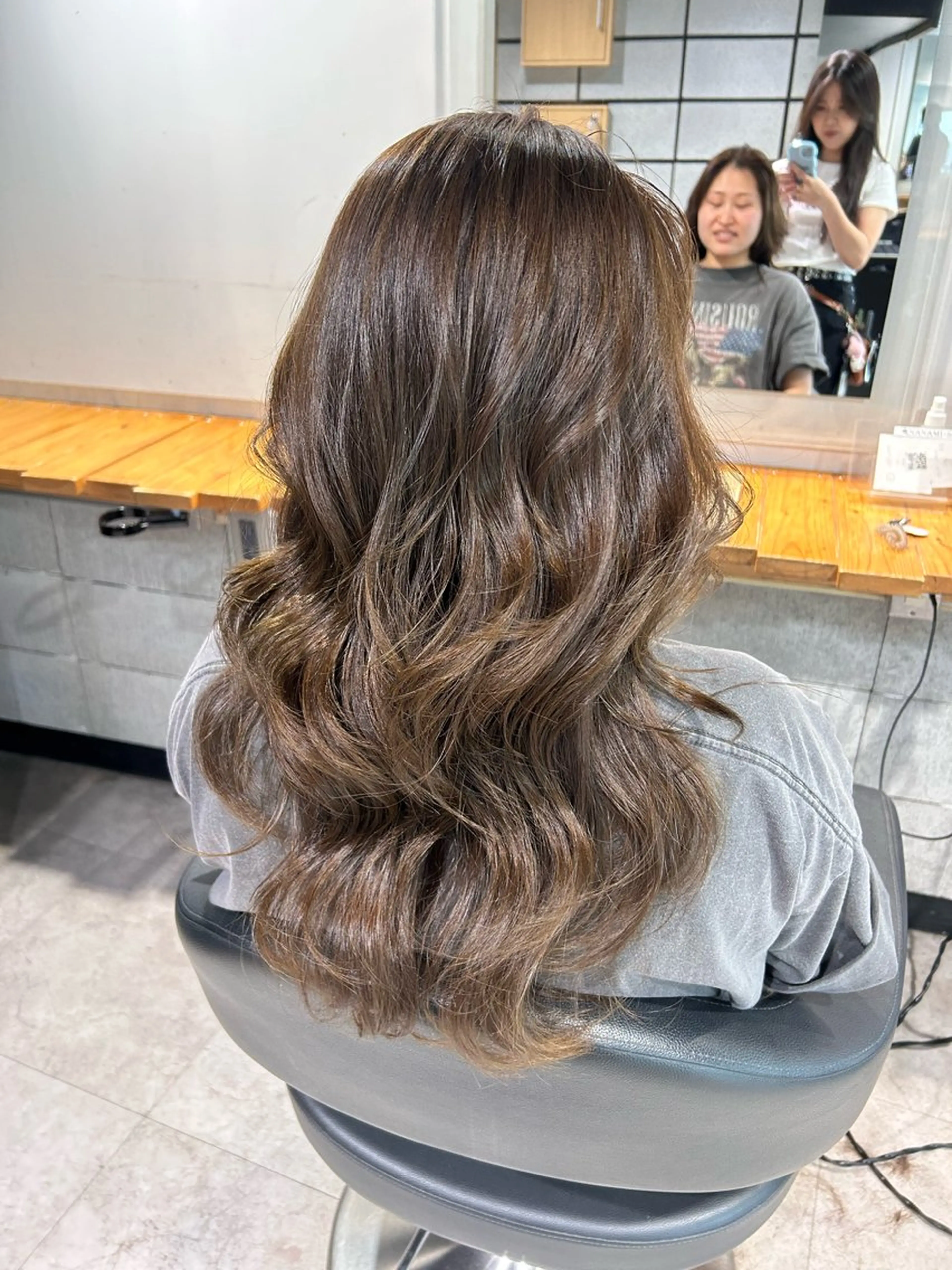 ロング カット ヘアカラー トリートメント ヘッドスパ レイヤーStyle 🪽菜々実のヘアスタイル