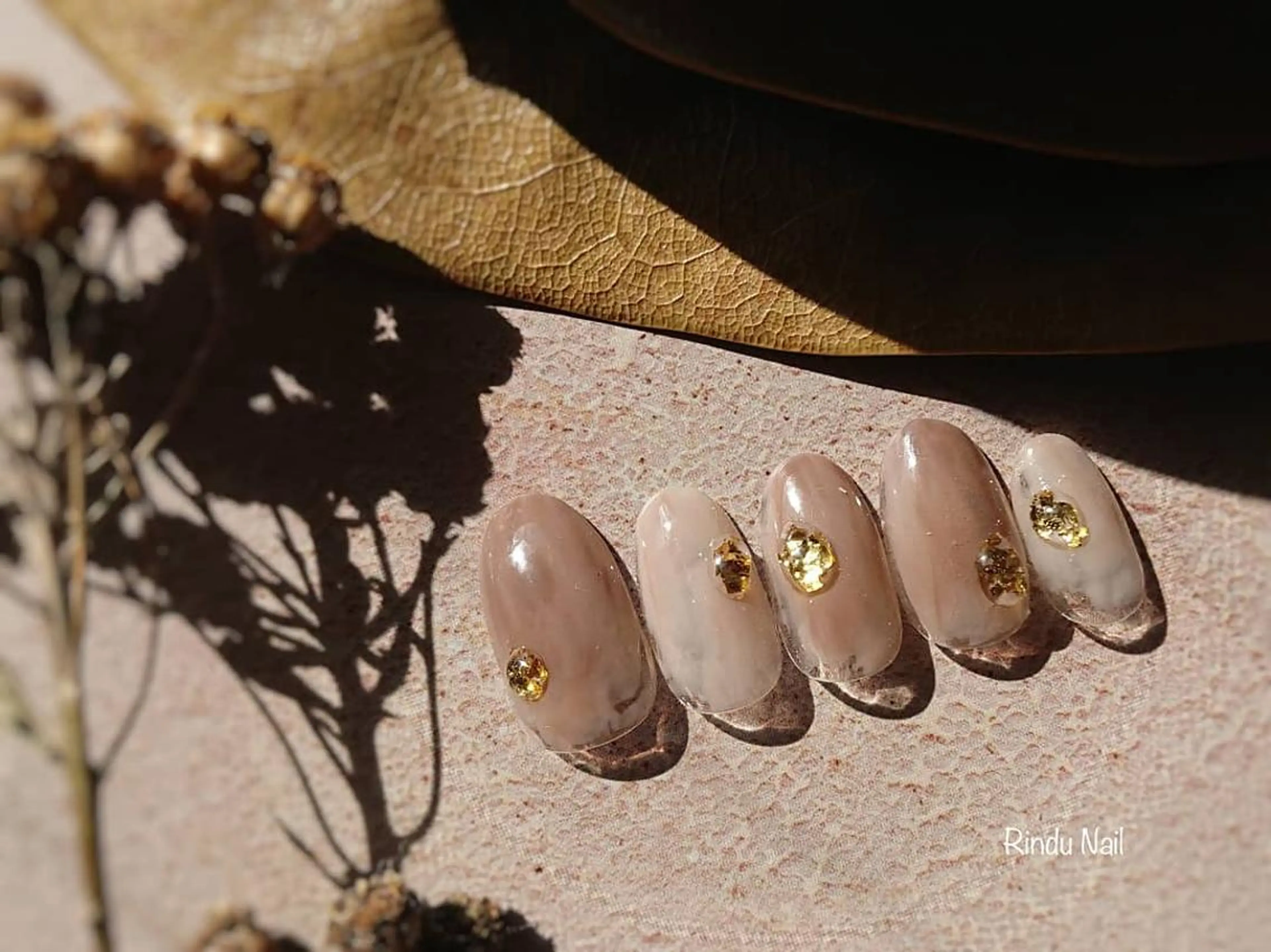 ネイル ニュアンスネイル Rindu Nail 上小田井ジュニアのネイルデザイン