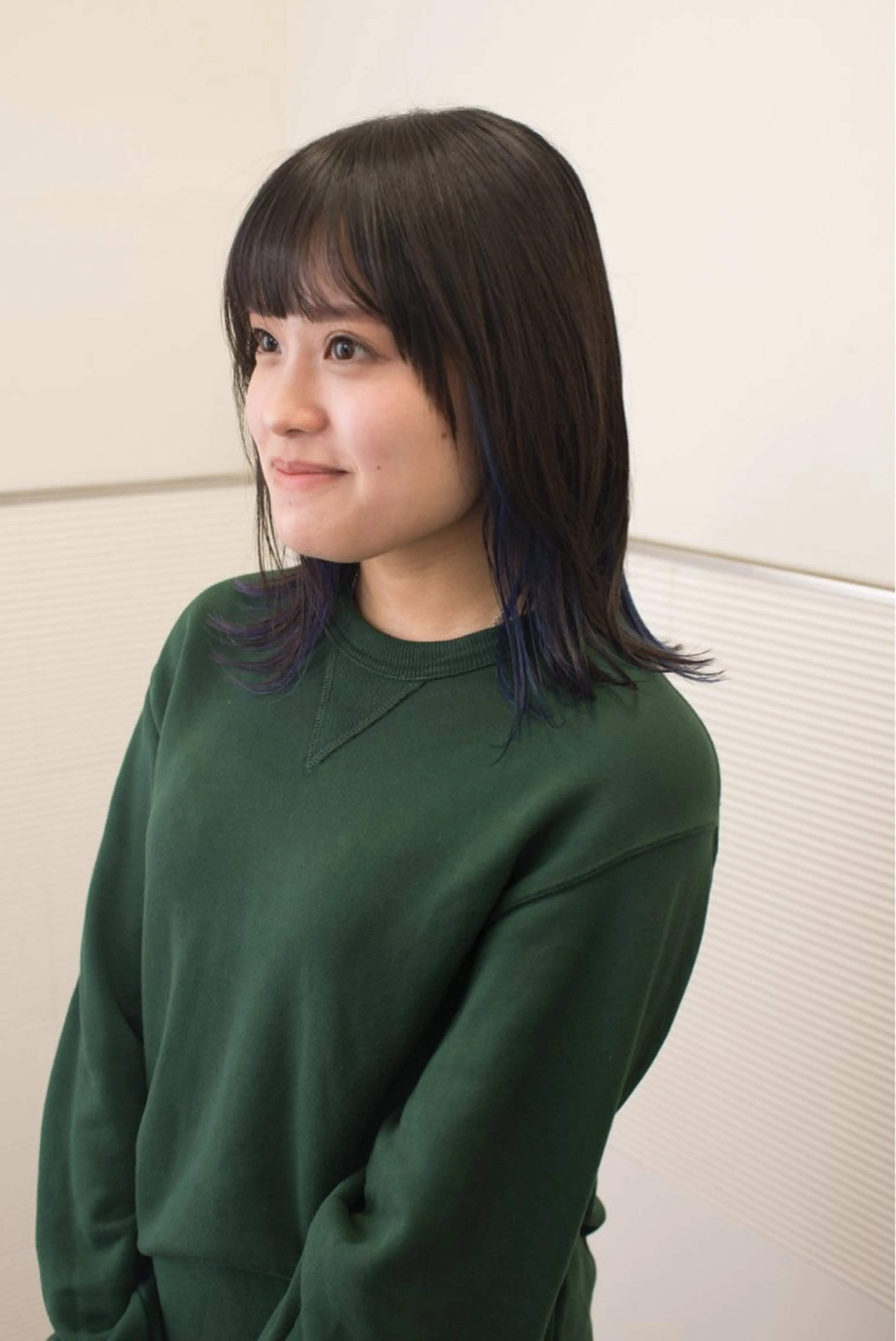 ミディアム カラー 千葉 慎也のヘアスタイル