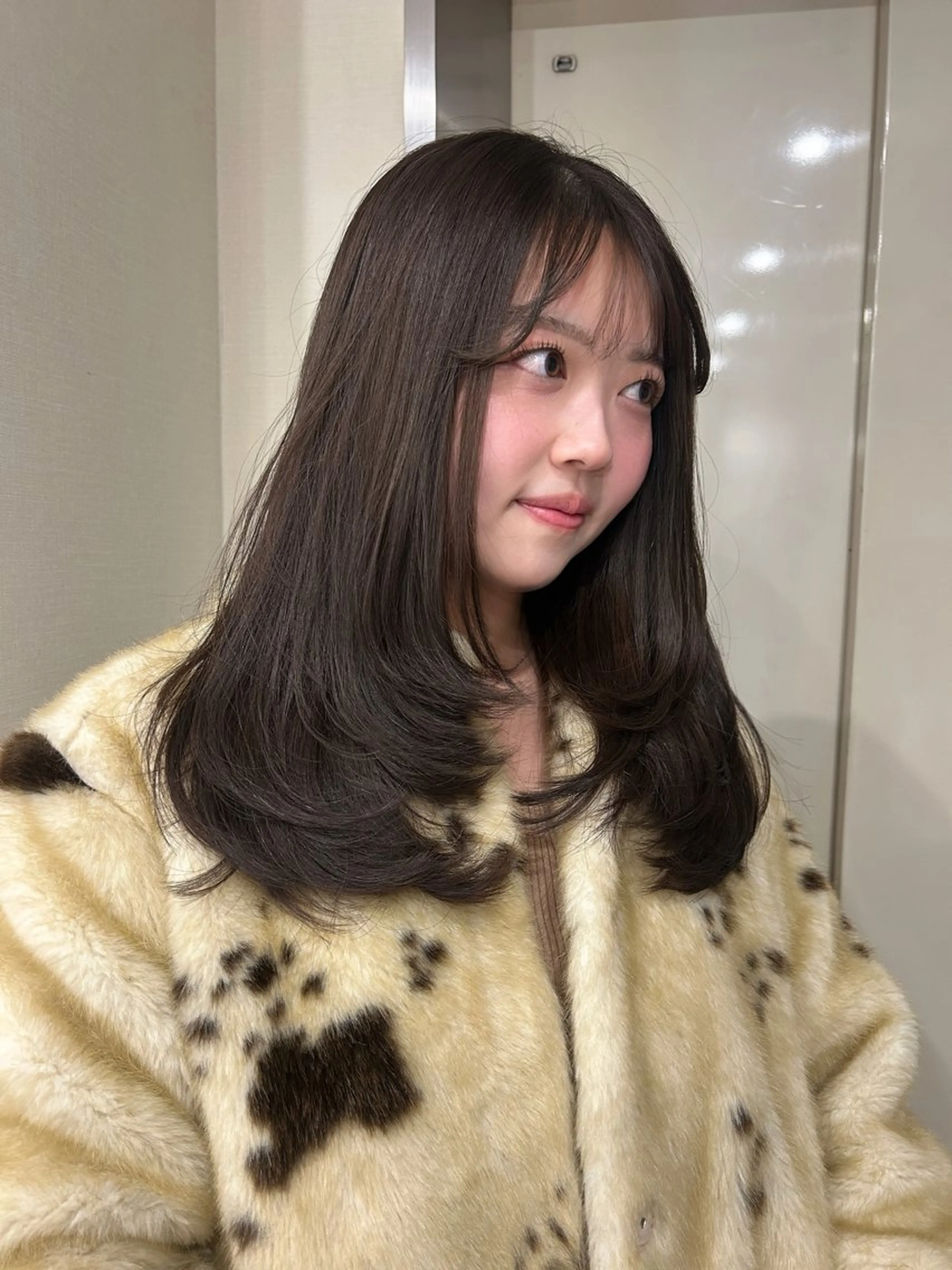 セミロング カット hair&eye🎀 /momoKaのヘアスタイル