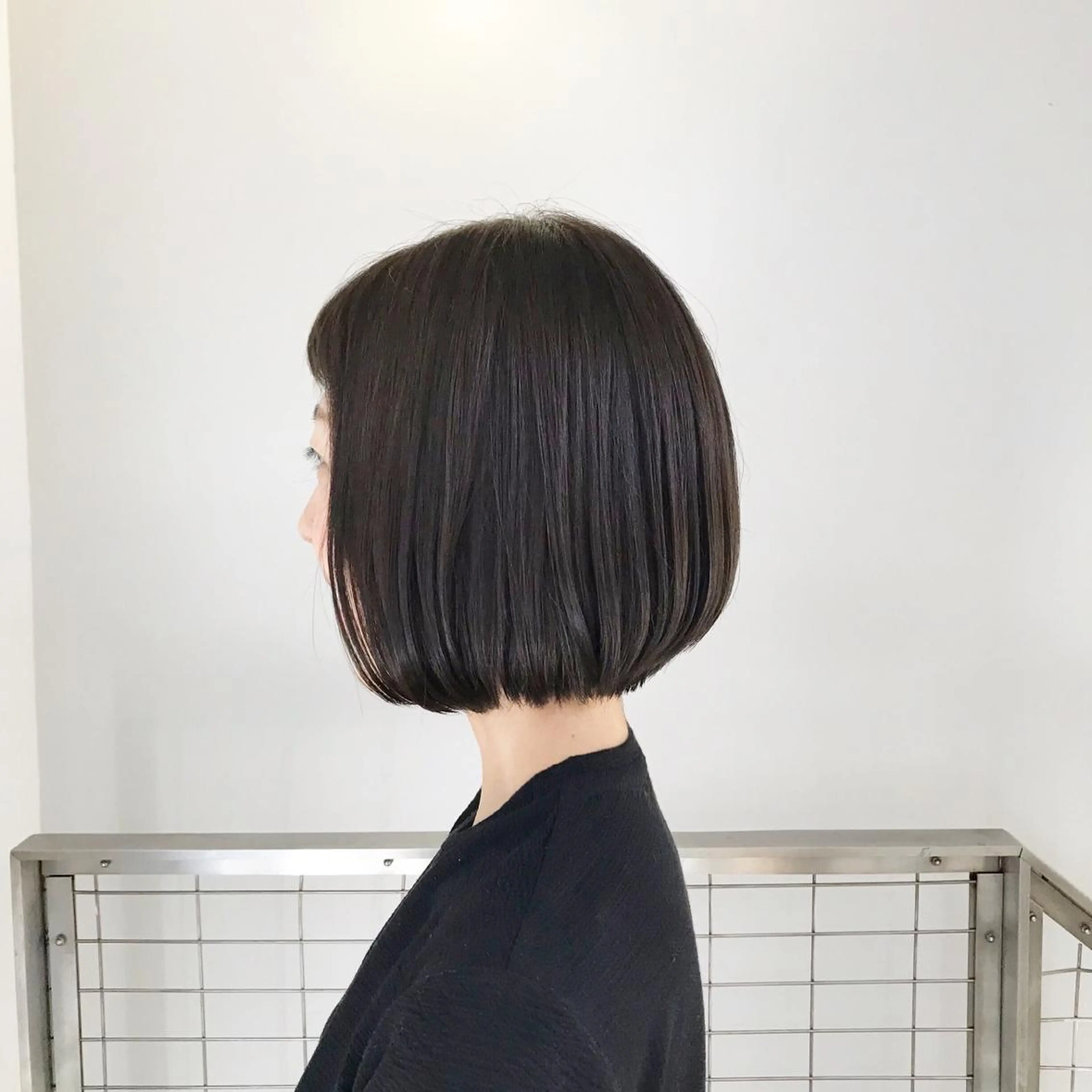 ミディアム ボブ 樽見 浩司のヘアスタイル