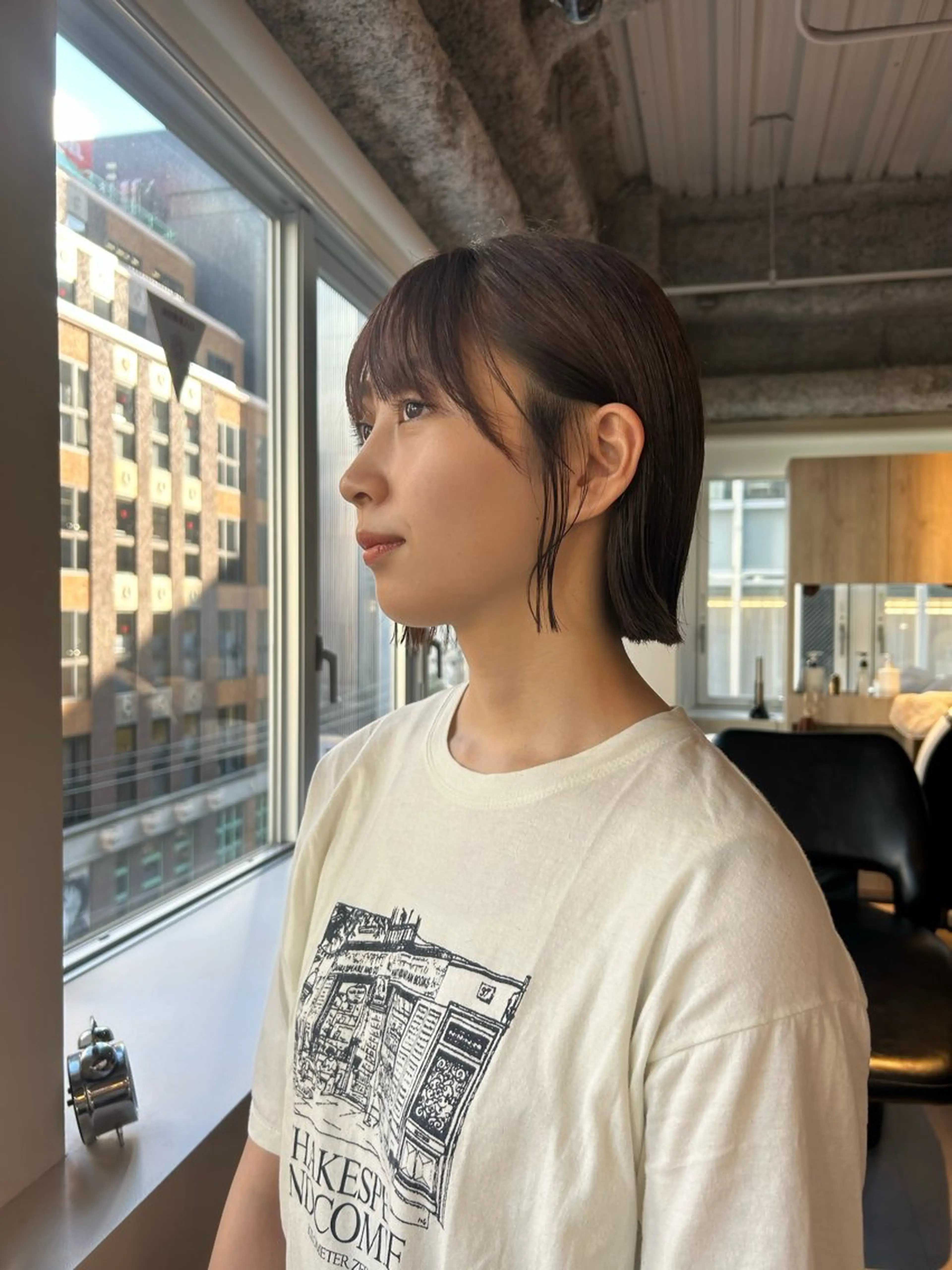 ミディアム カット 似合わせカット🎀 梅田🤍sayaのヘアスタイル