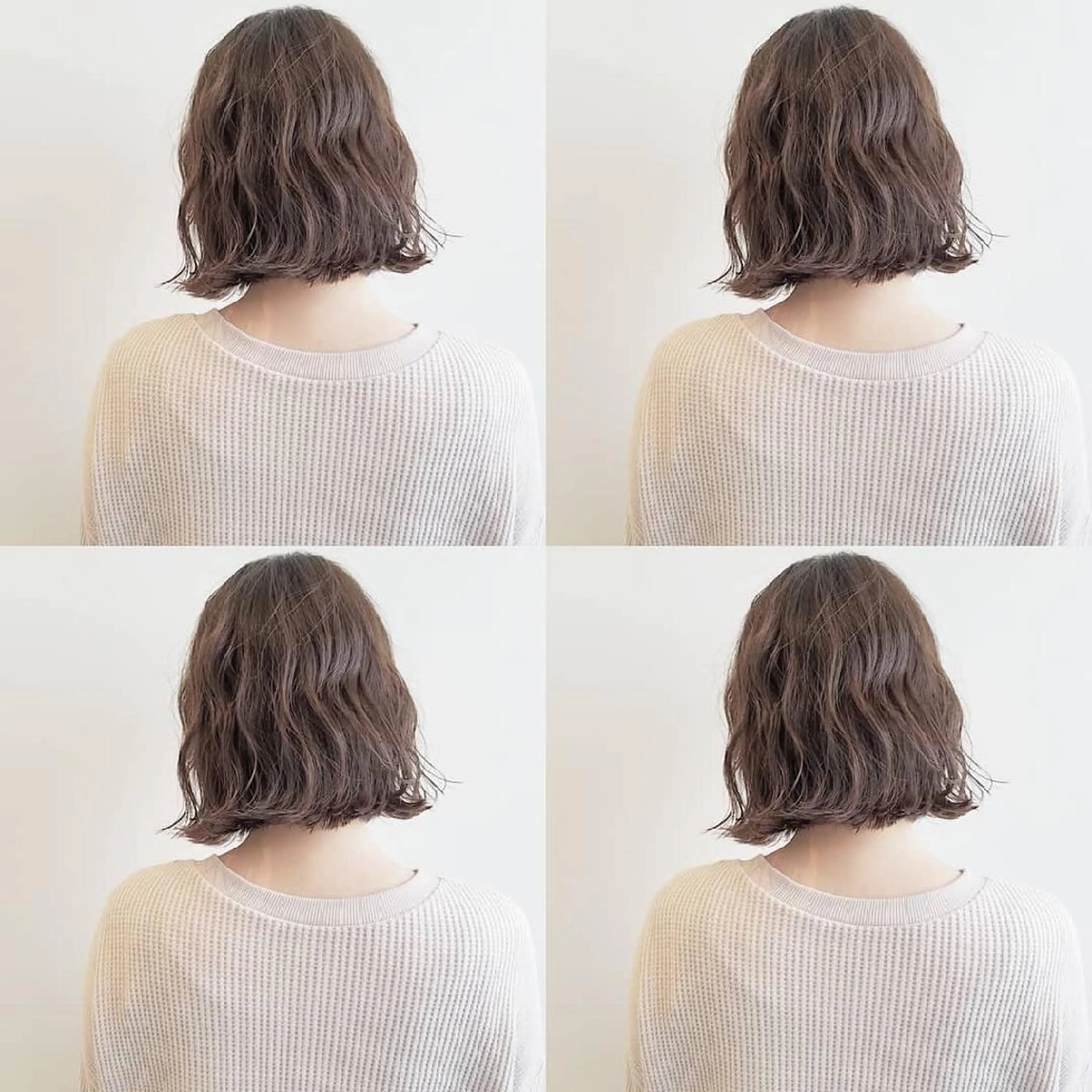 カラー ショート ボブ iplus まつげ、眉毛、耳つぼのマツエク・マツパデザイン