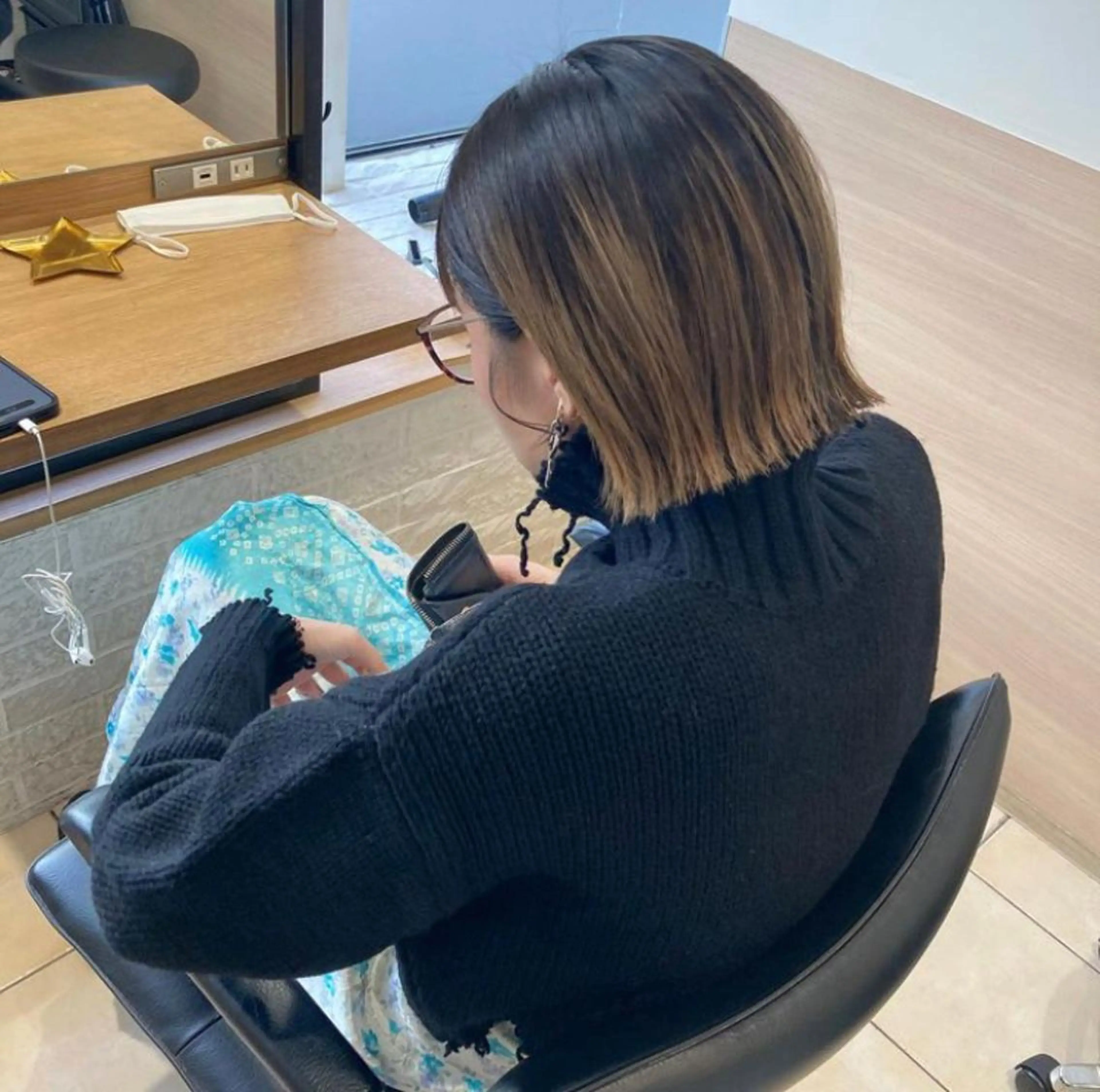 ショート カラー 大阪ヴィーガンサロン KANAKOのヘアスタイル