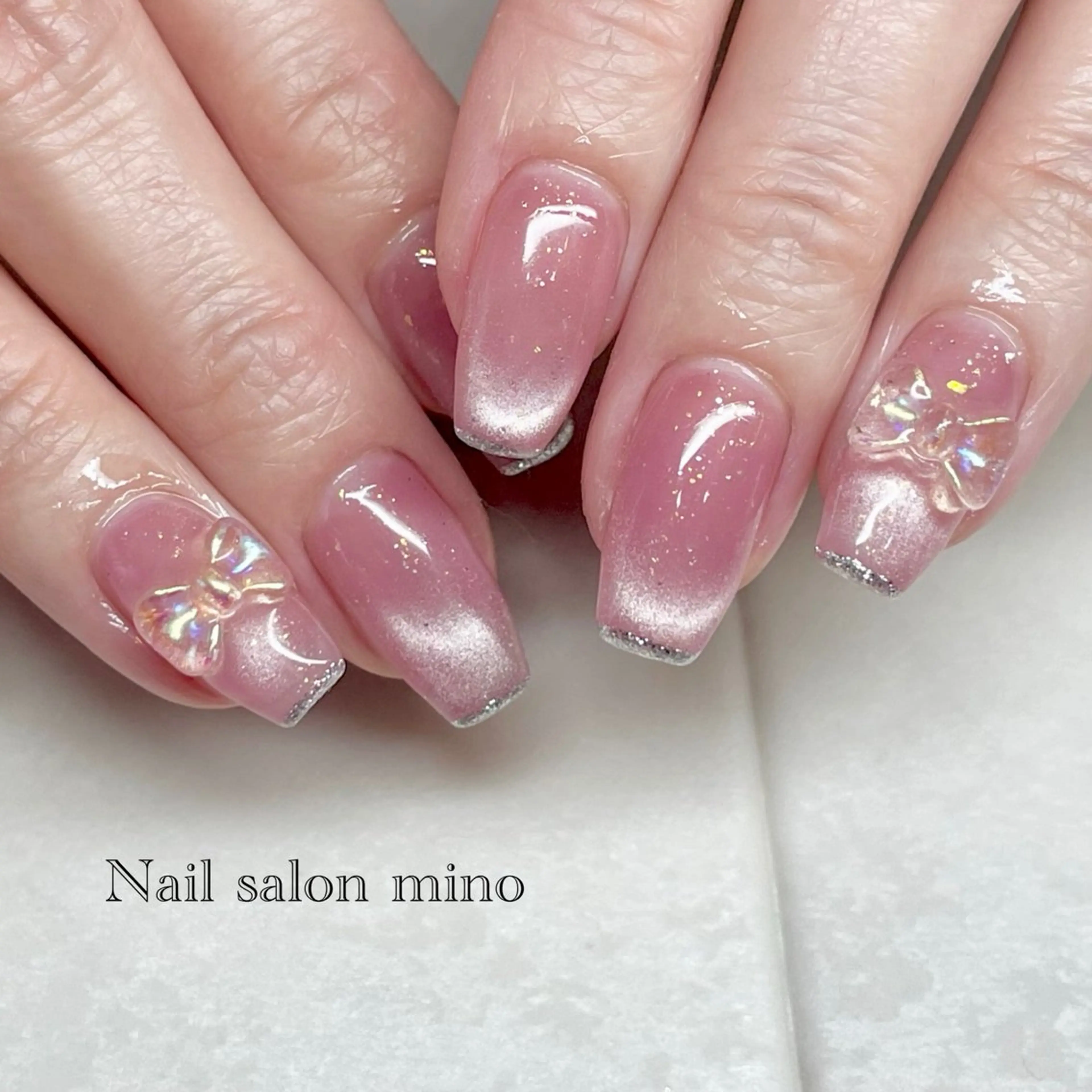ネイル スカルプネイル ハンドネイル 三野　nail salon minoのネイルデザイン