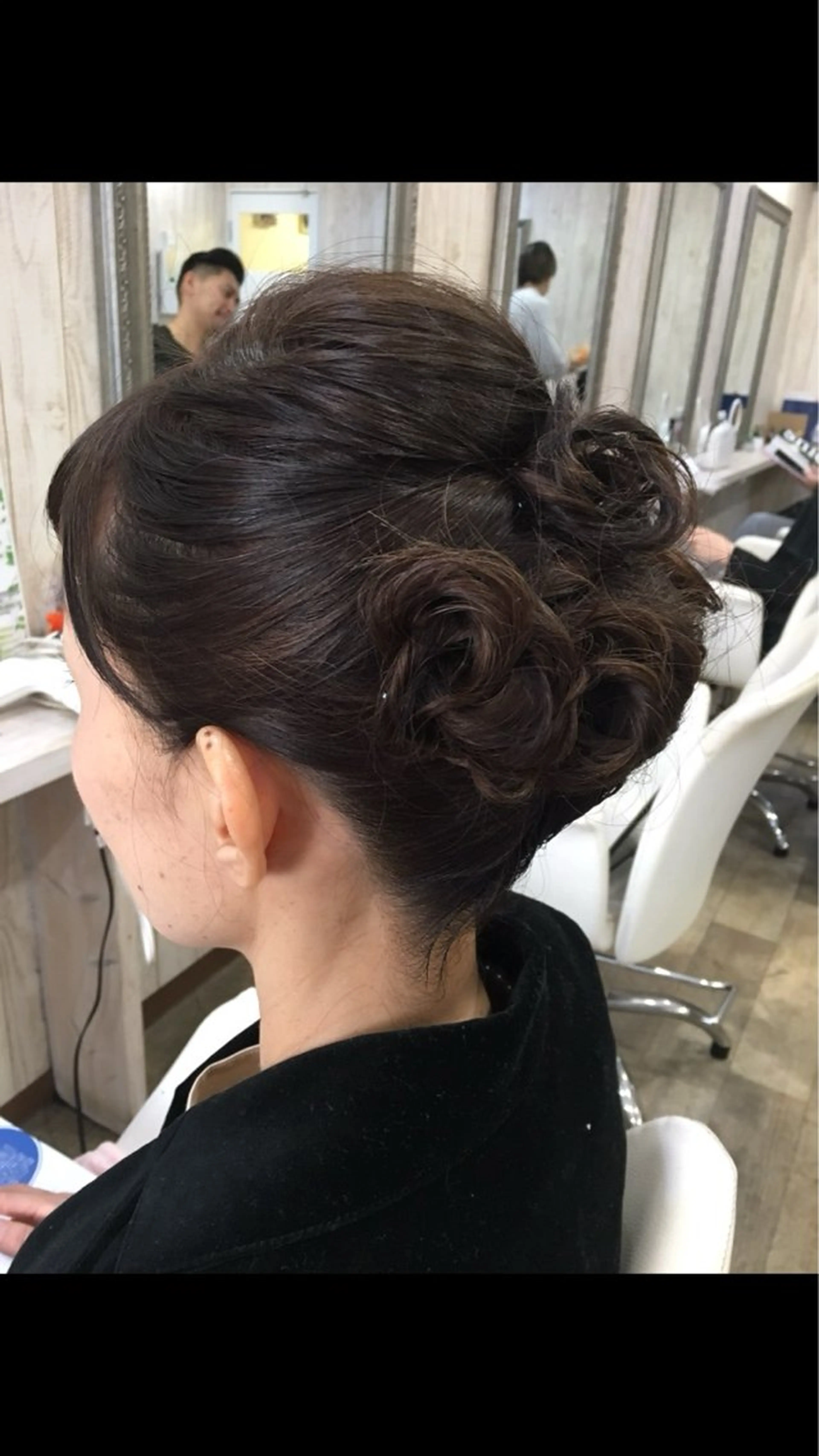 セミロング ヘアセット Connect Rumiのヘアスタイル