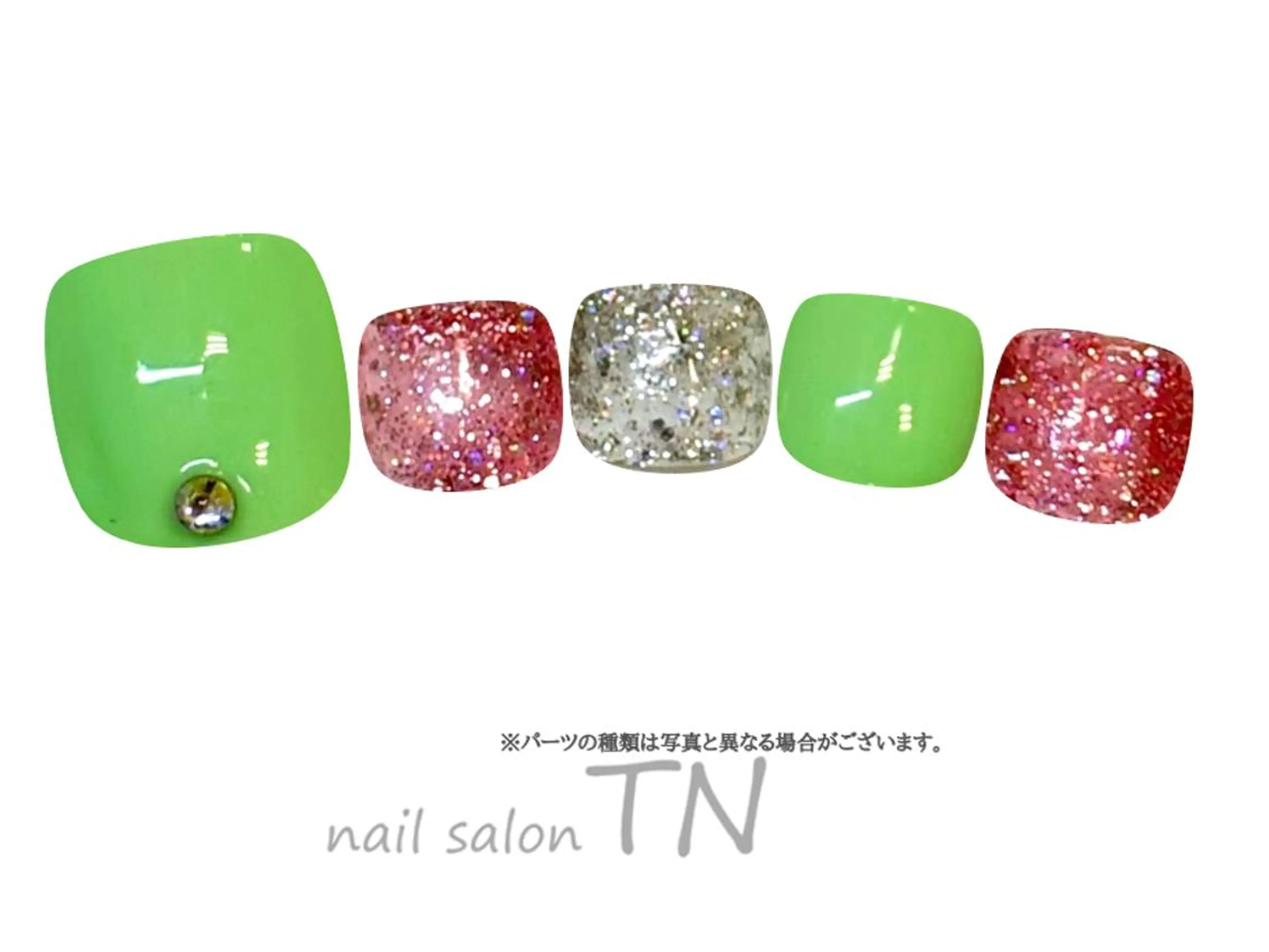 ネイル フットネイル 矢川 まどかのネイルデザイン