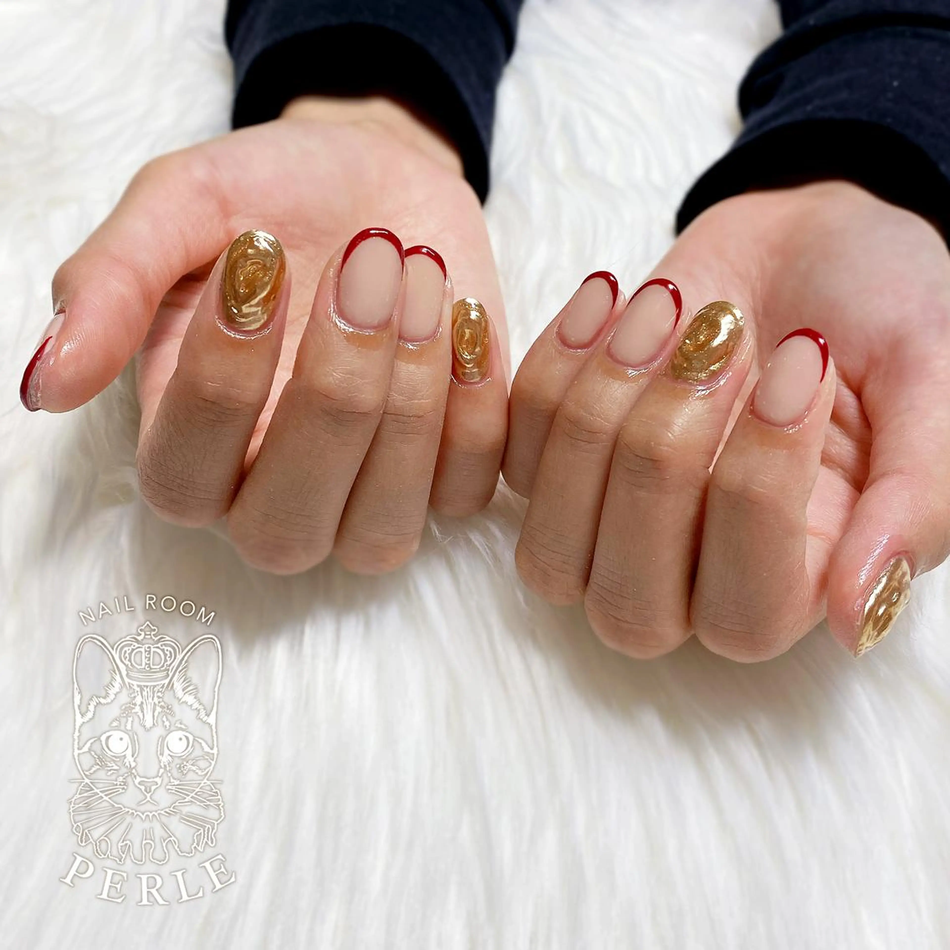 ネイル ハンドネイル nail room Perleのネイルデザイン