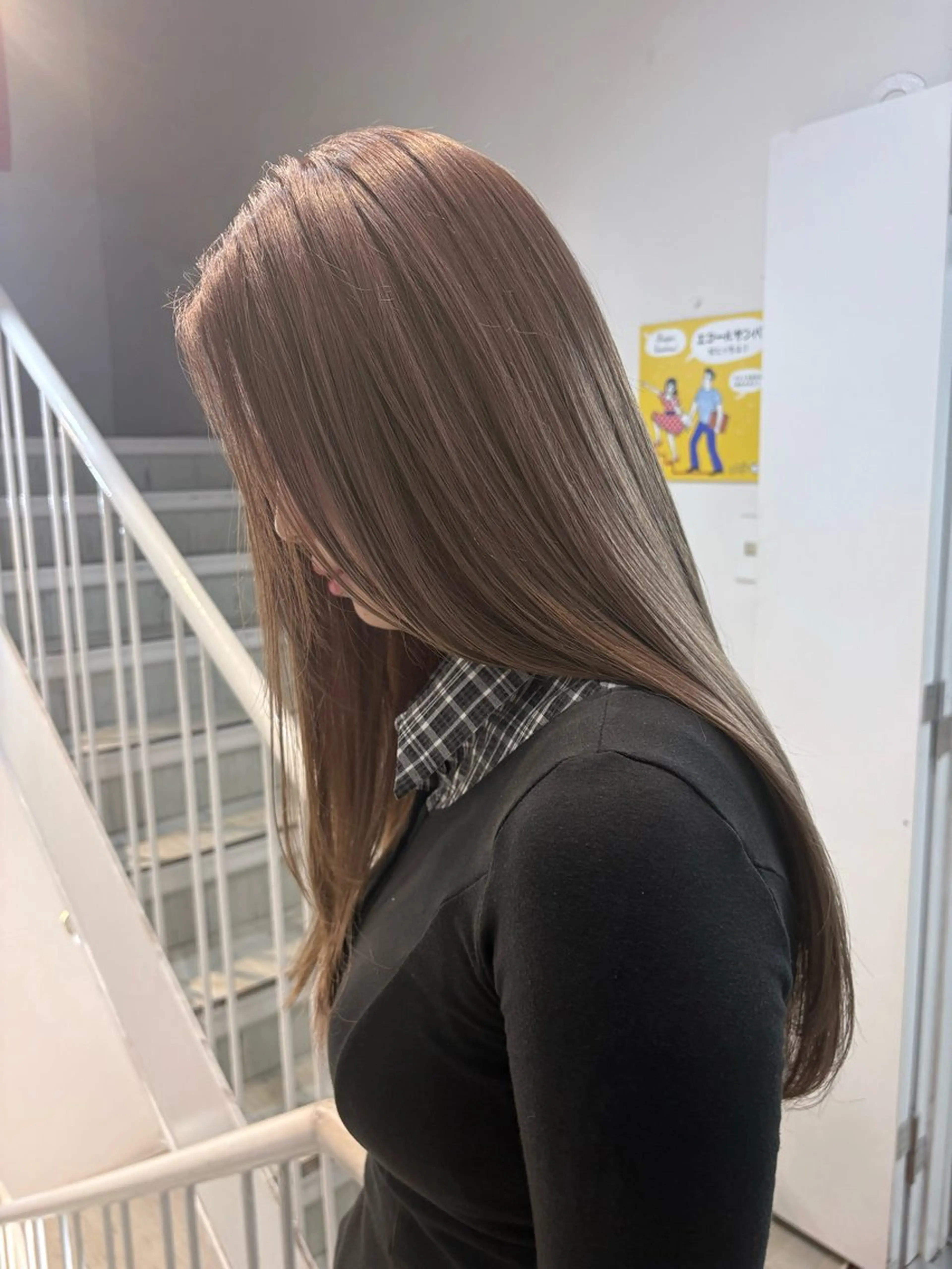 ロング カラー アヤノ/ 似合わせカット✂️のヘアスタイル