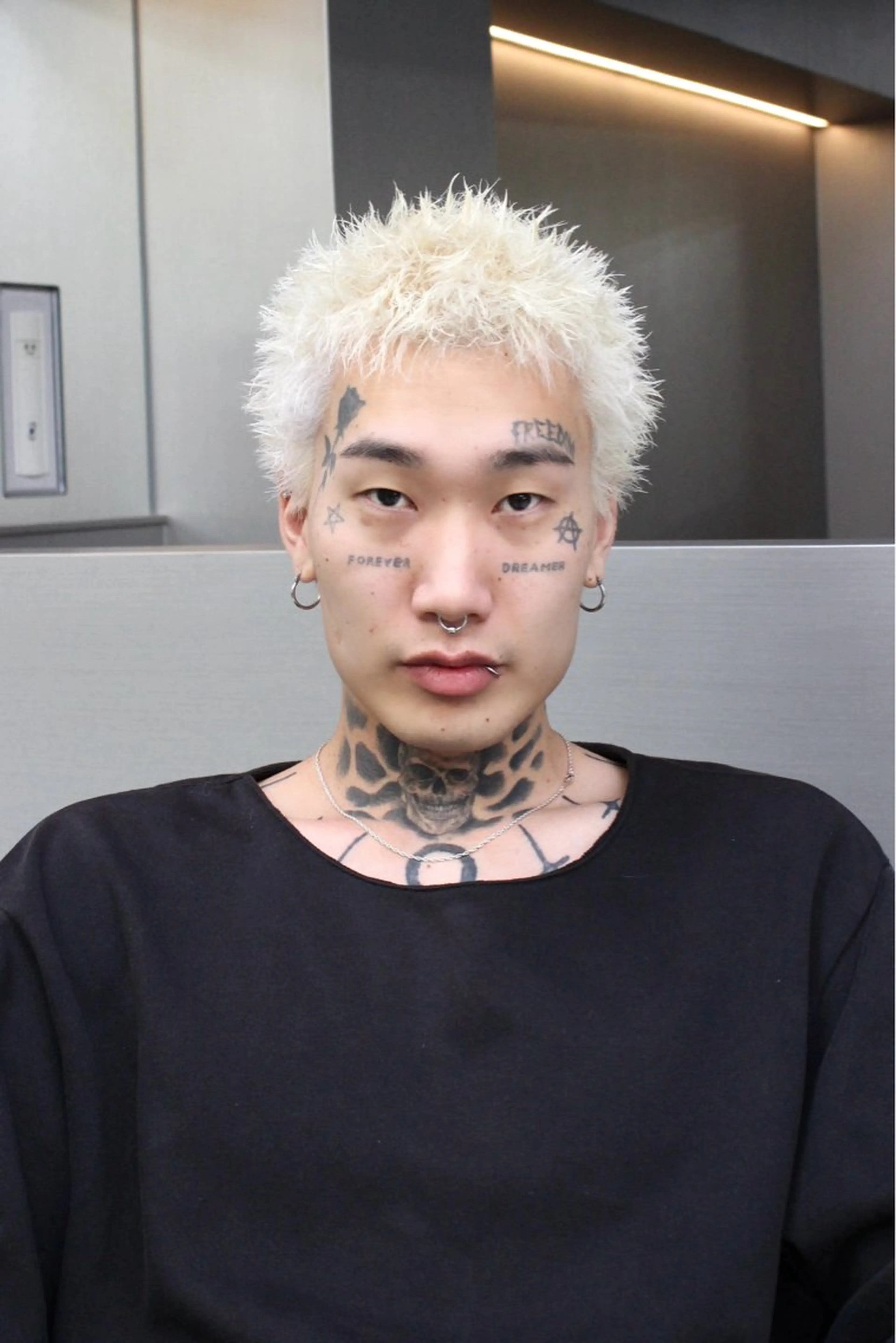 ショート カラー パーマ メンズ カット ヘアカラー パーマ 💈メンズ/パーマ 💈中目黒/谷のヘアスタイル