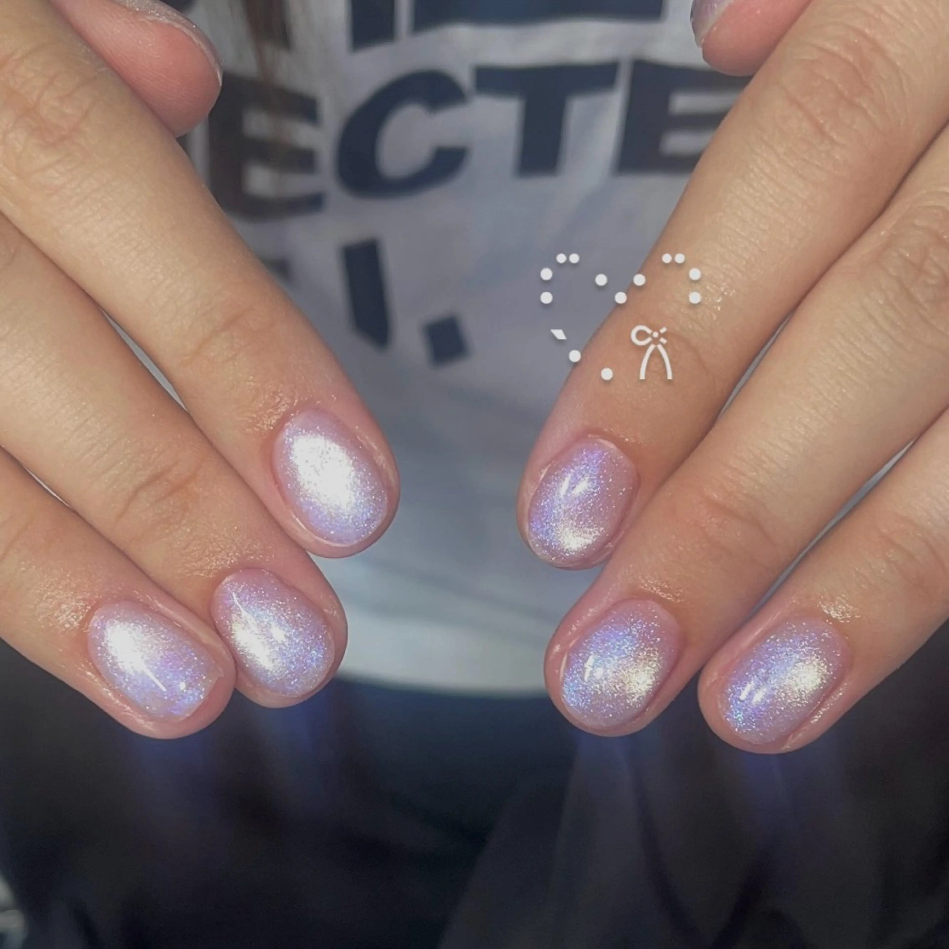 ネイル オーロラネイル yuna@ mavie練習生☘️のネイルデザイン