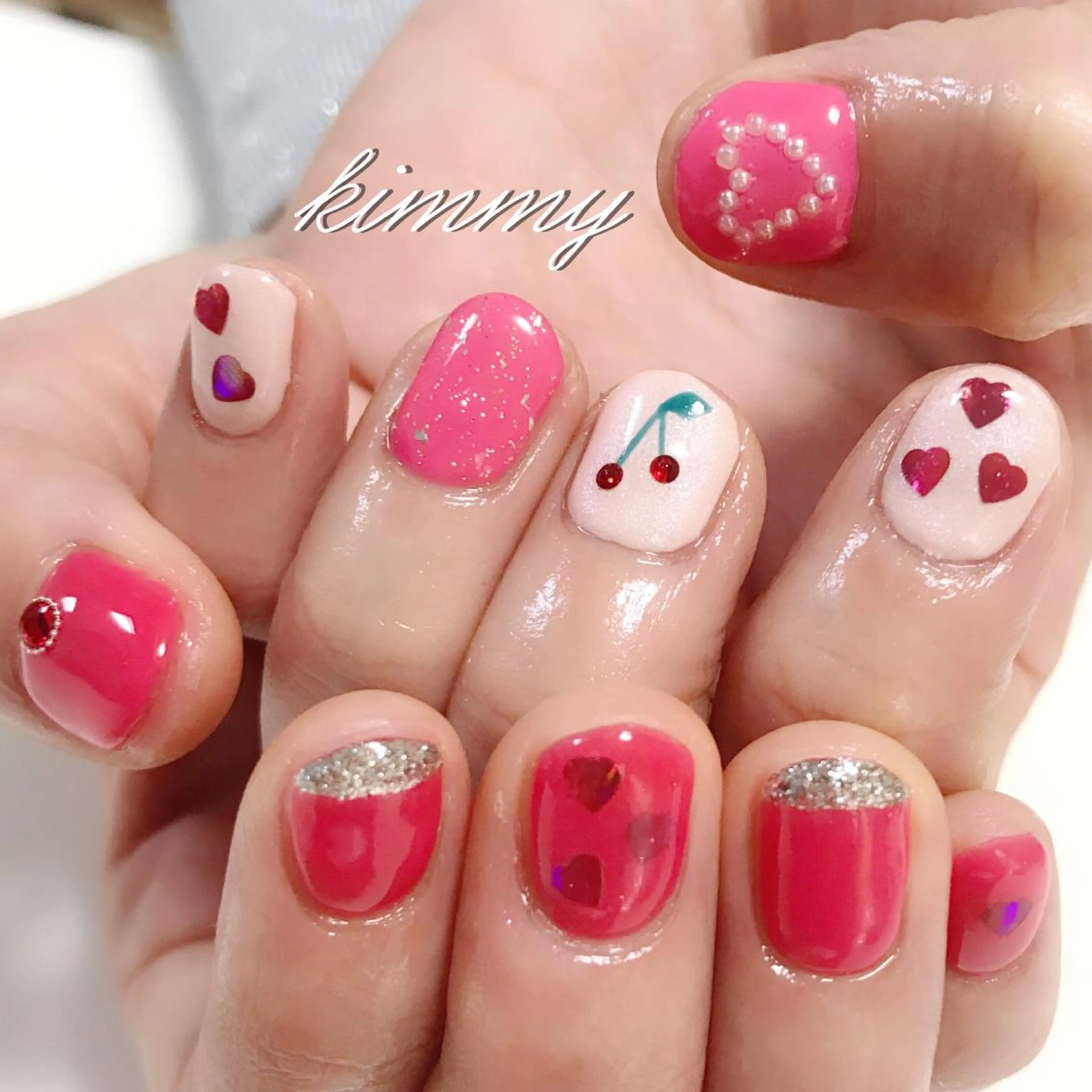 ネイル ハンドネイル kimmy nailsのネイルデザイン