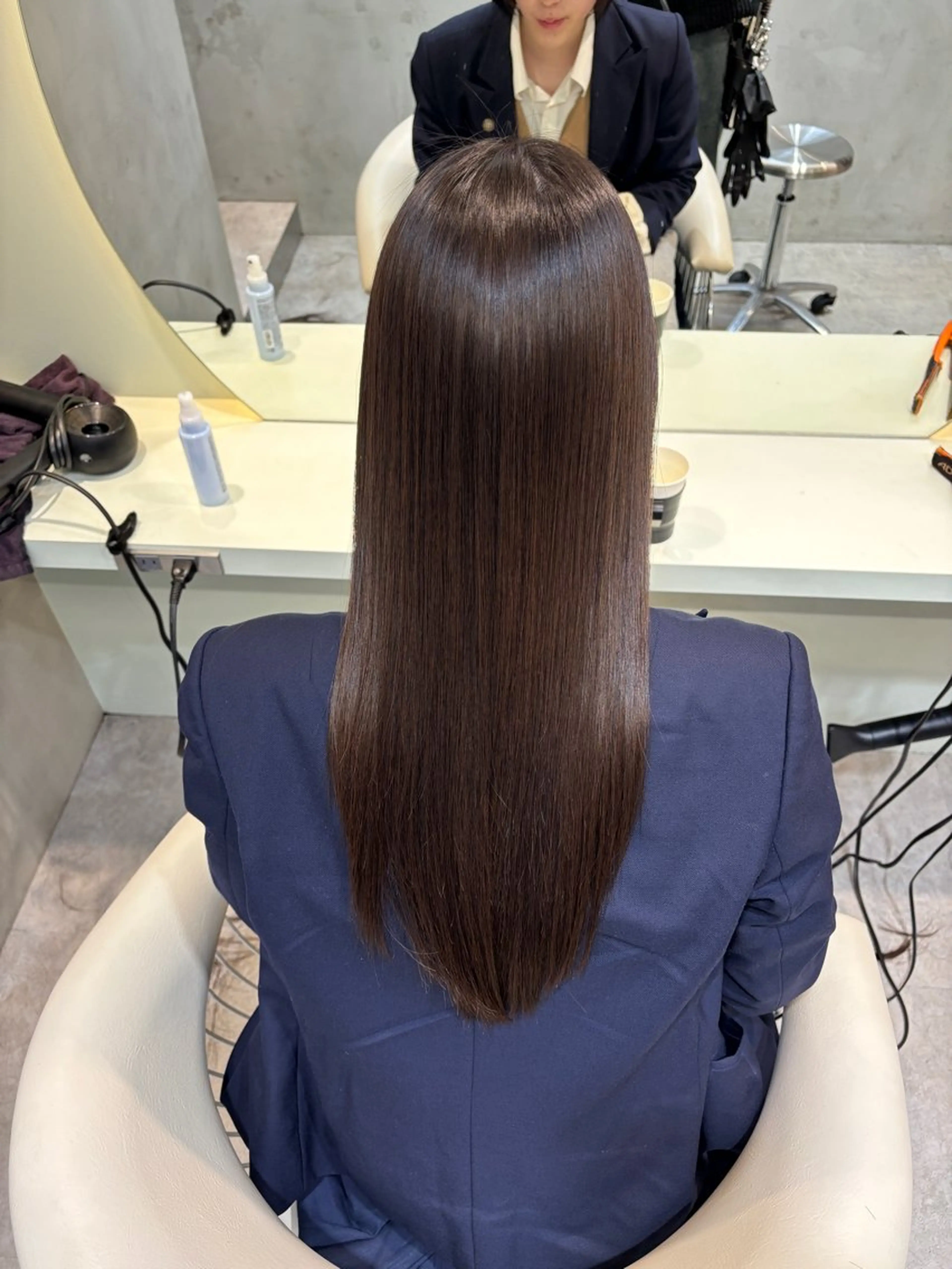 ロング ヘアアレンジ カット トリートメント 美髪縮毛矯正/ 透明感カラー吉田光佑のヘアスタイル