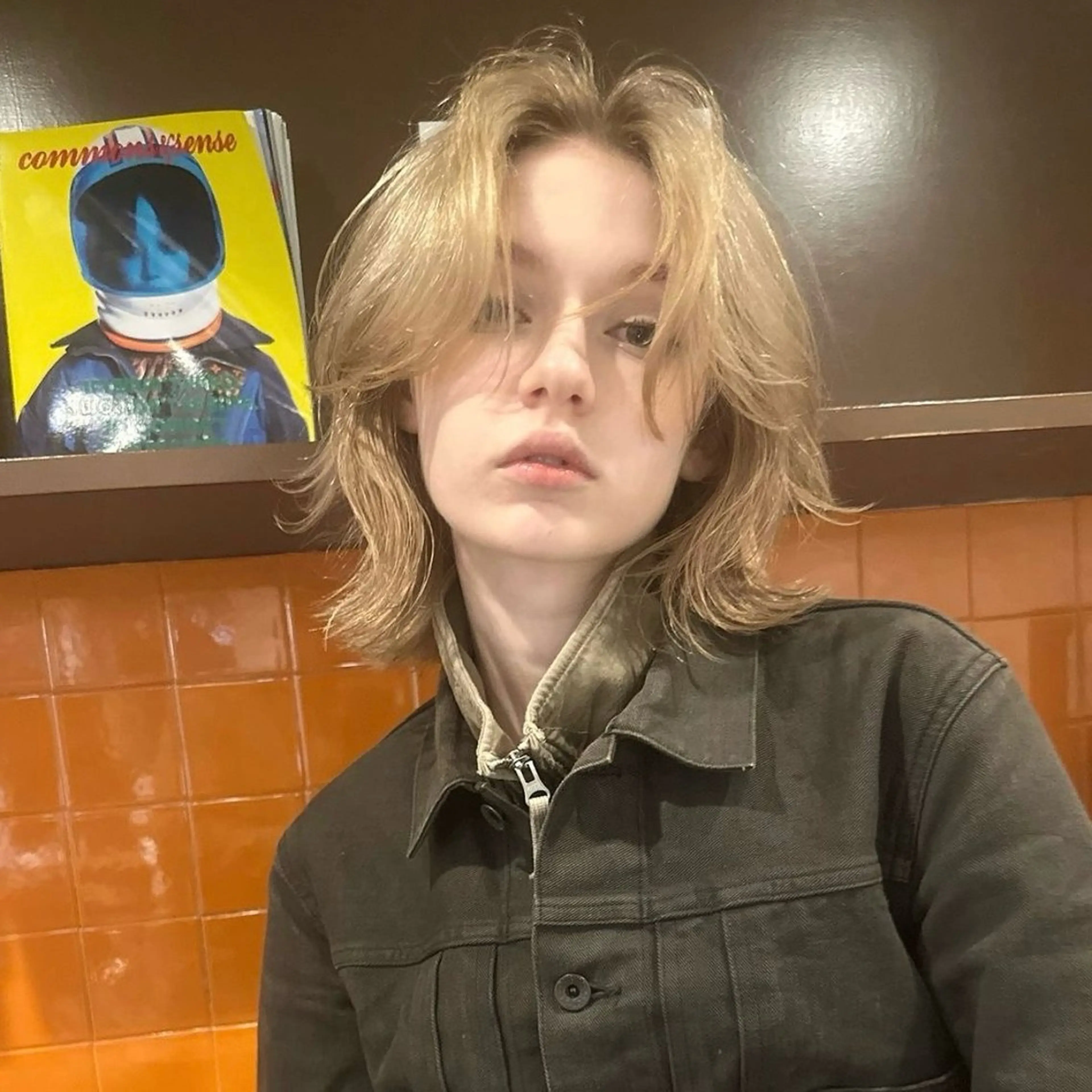 ショート カラー レイヤー/ベージュ mikuのヘアスタイル