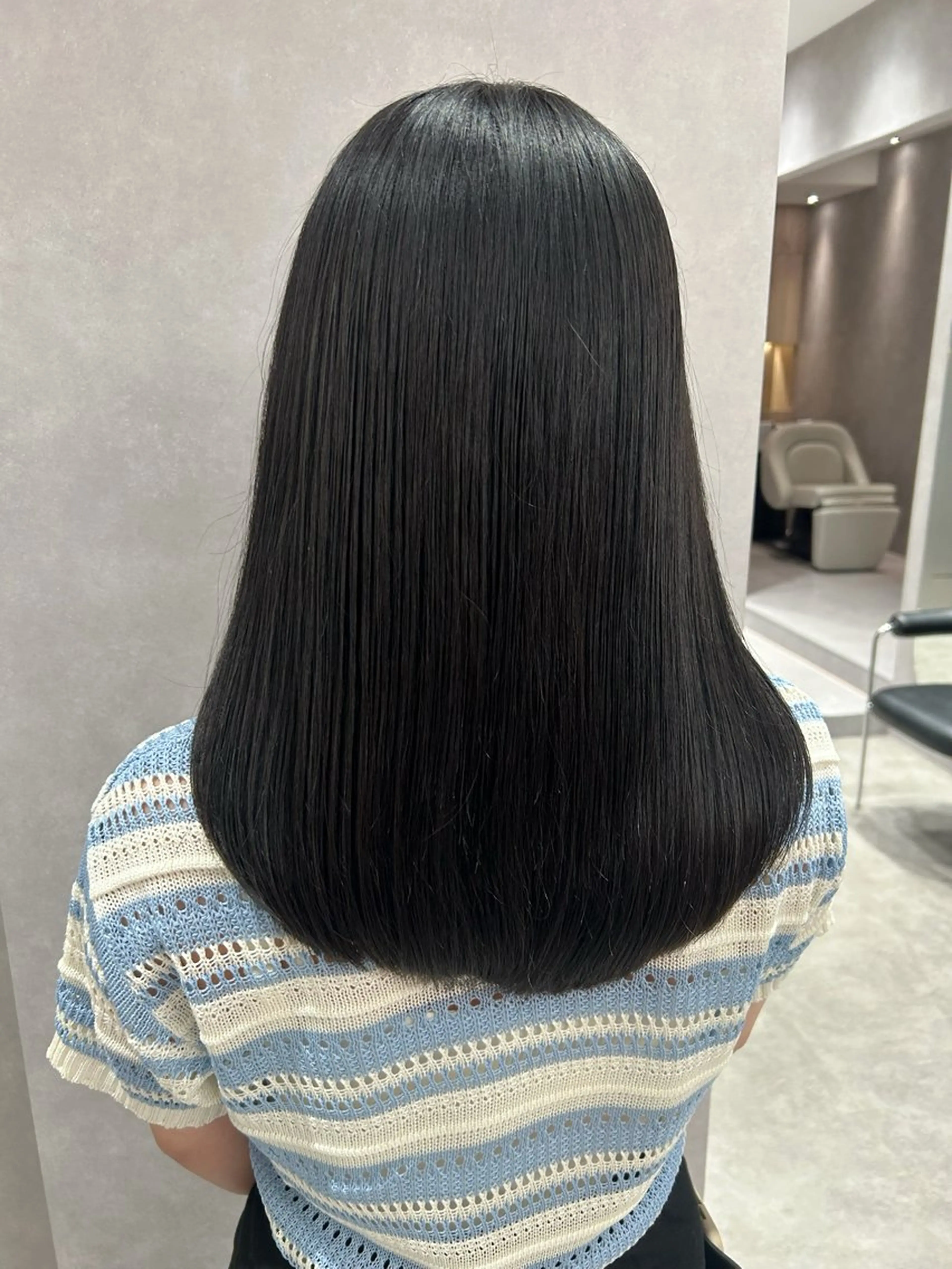 セミロング 髪質改善 ナチュラル🪴抜け感 🫧sonokoのヘアスタイル