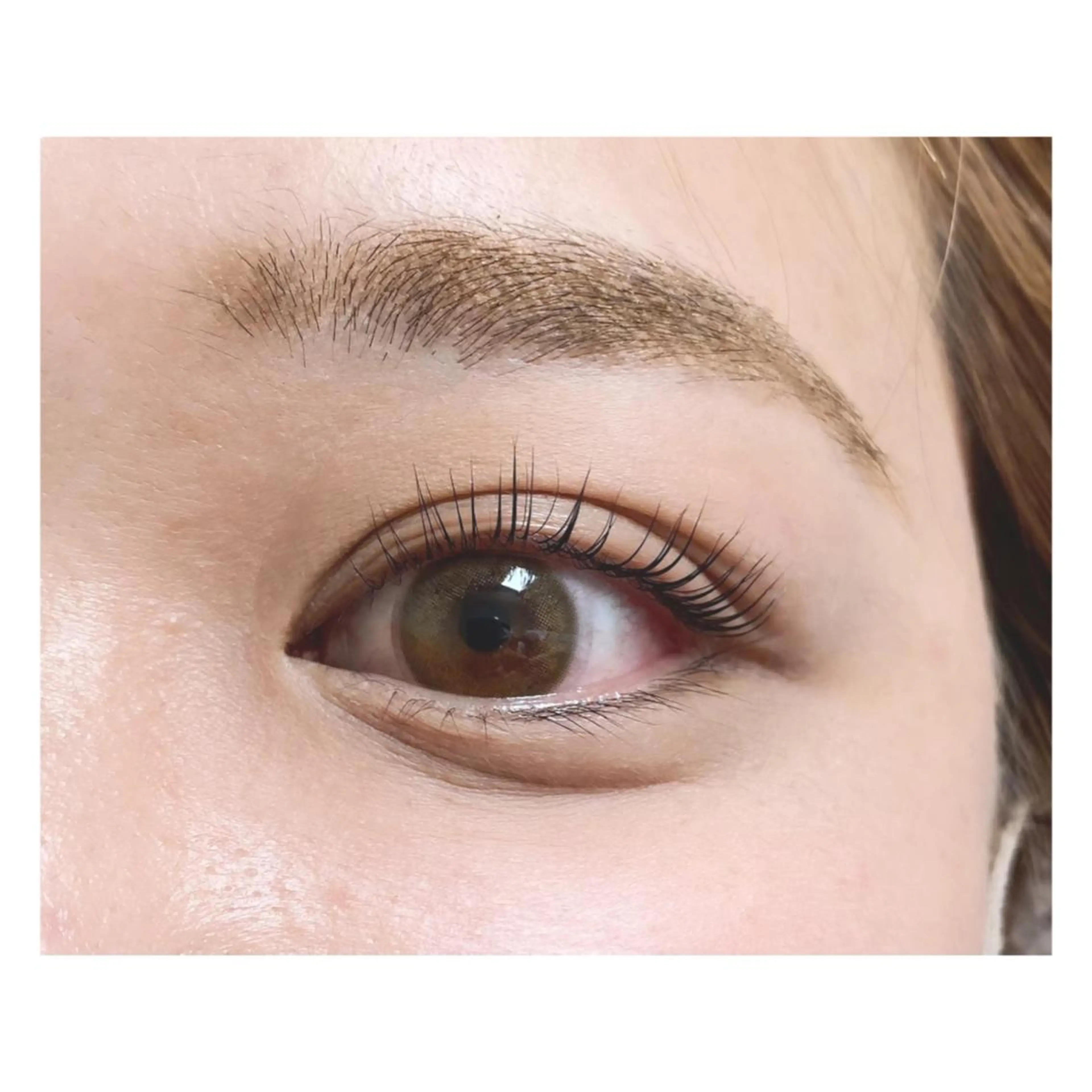 マツエク・マツパ 一重×まつ毛パーマ マツパ Nana .のマツエク・マツパデザイン