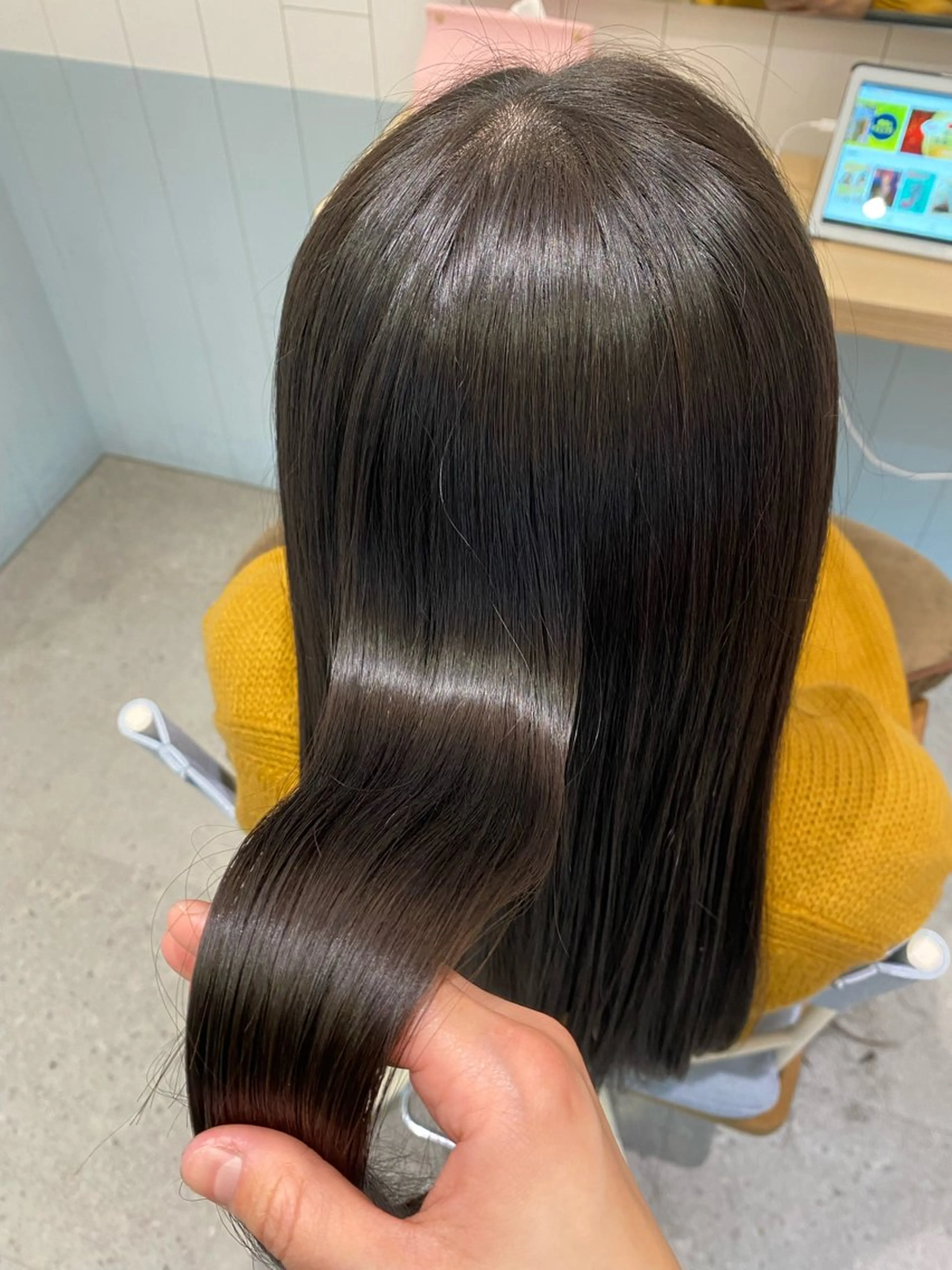 ロング カラー メンズパーマ・ カット モリヤ🌺のヘアスタイル