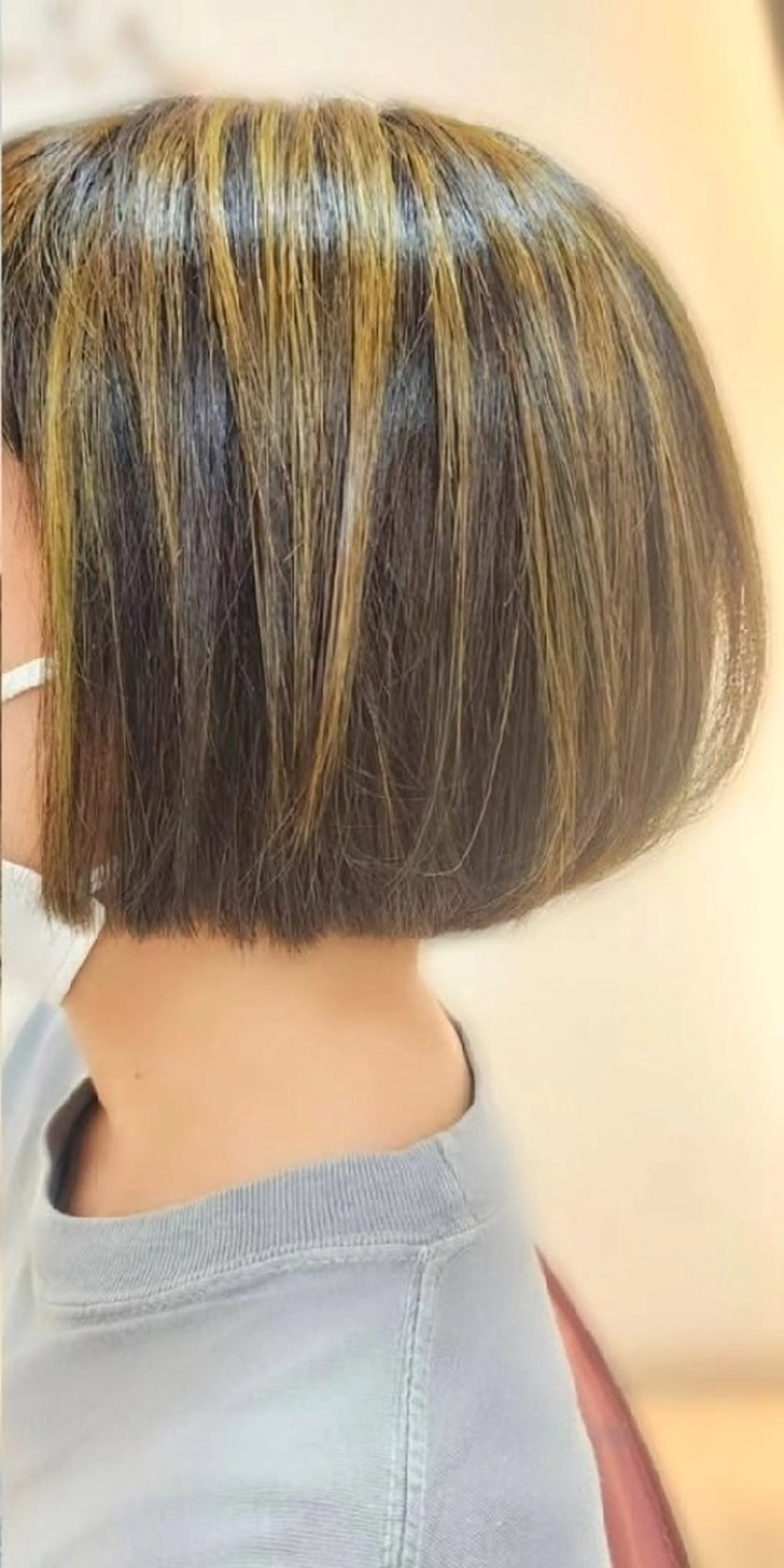 ミディアム カラー ヘアカラー hairmake Juinのヘアスタイル