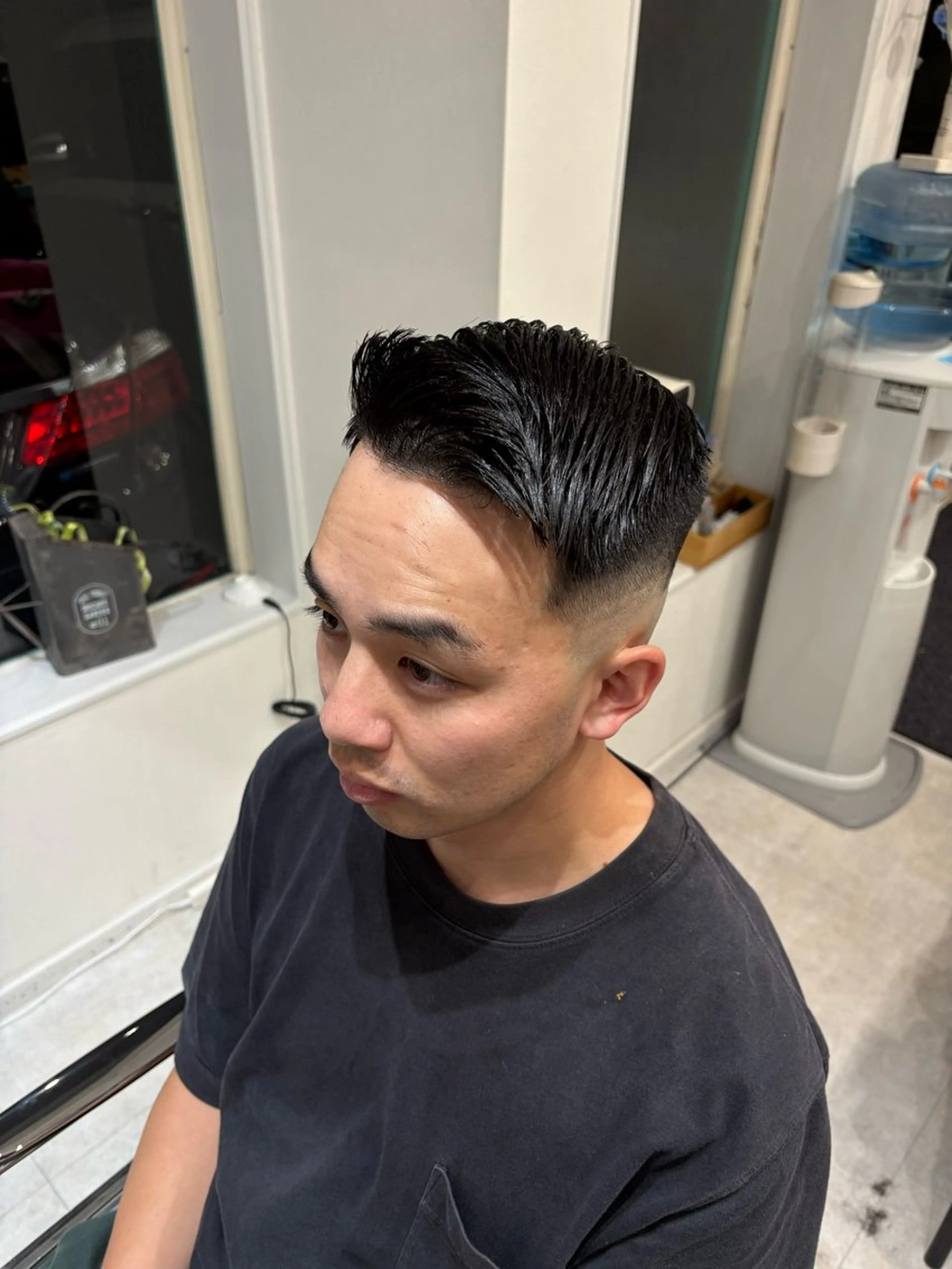 ショート メンズ カット 本間 颯太のヘアスタイル