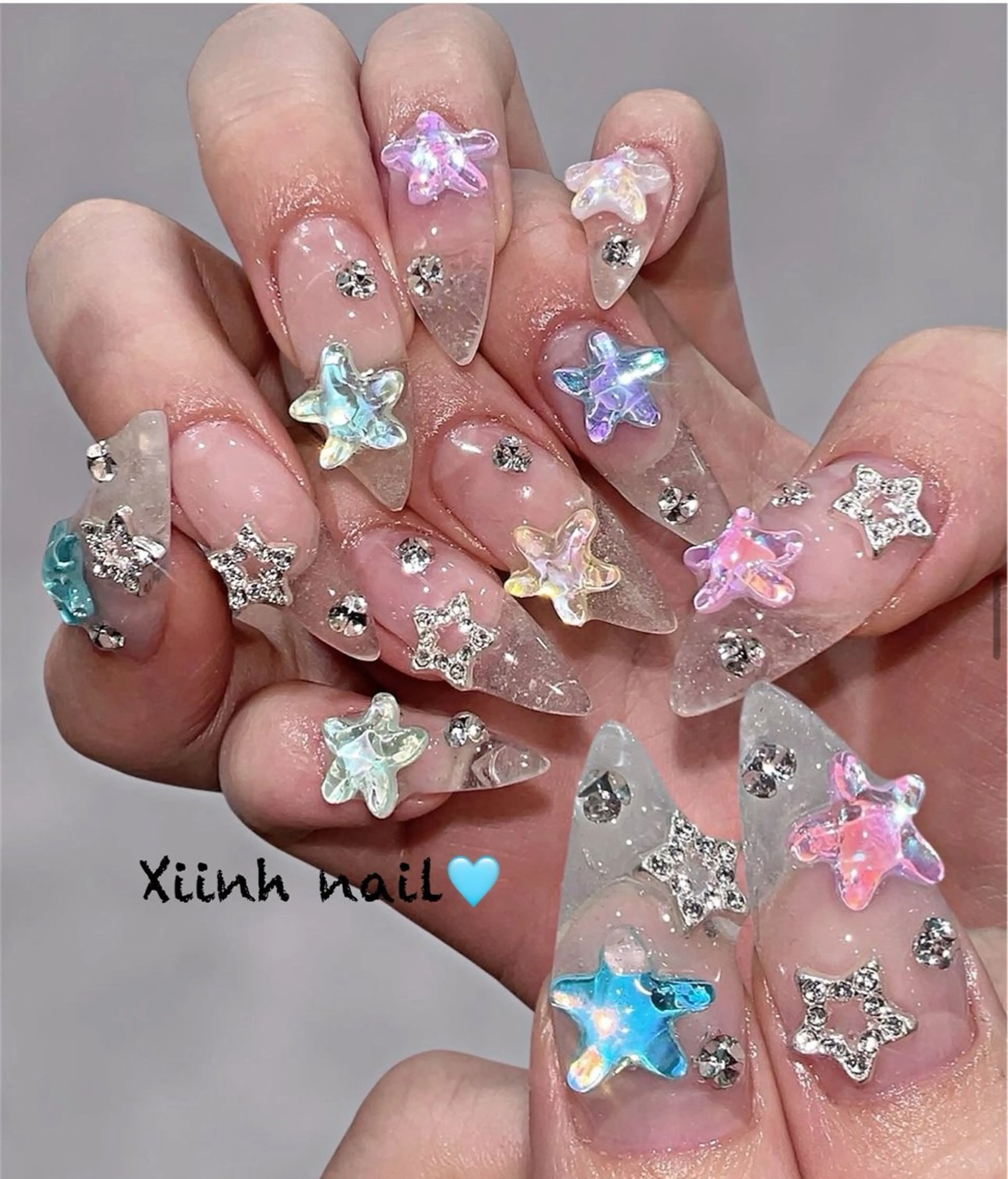 ネイル チークネイル 桜ネイル フットネイル ジェルネイル ハロウィン XIINH NAIL SALONのネイルデザイン