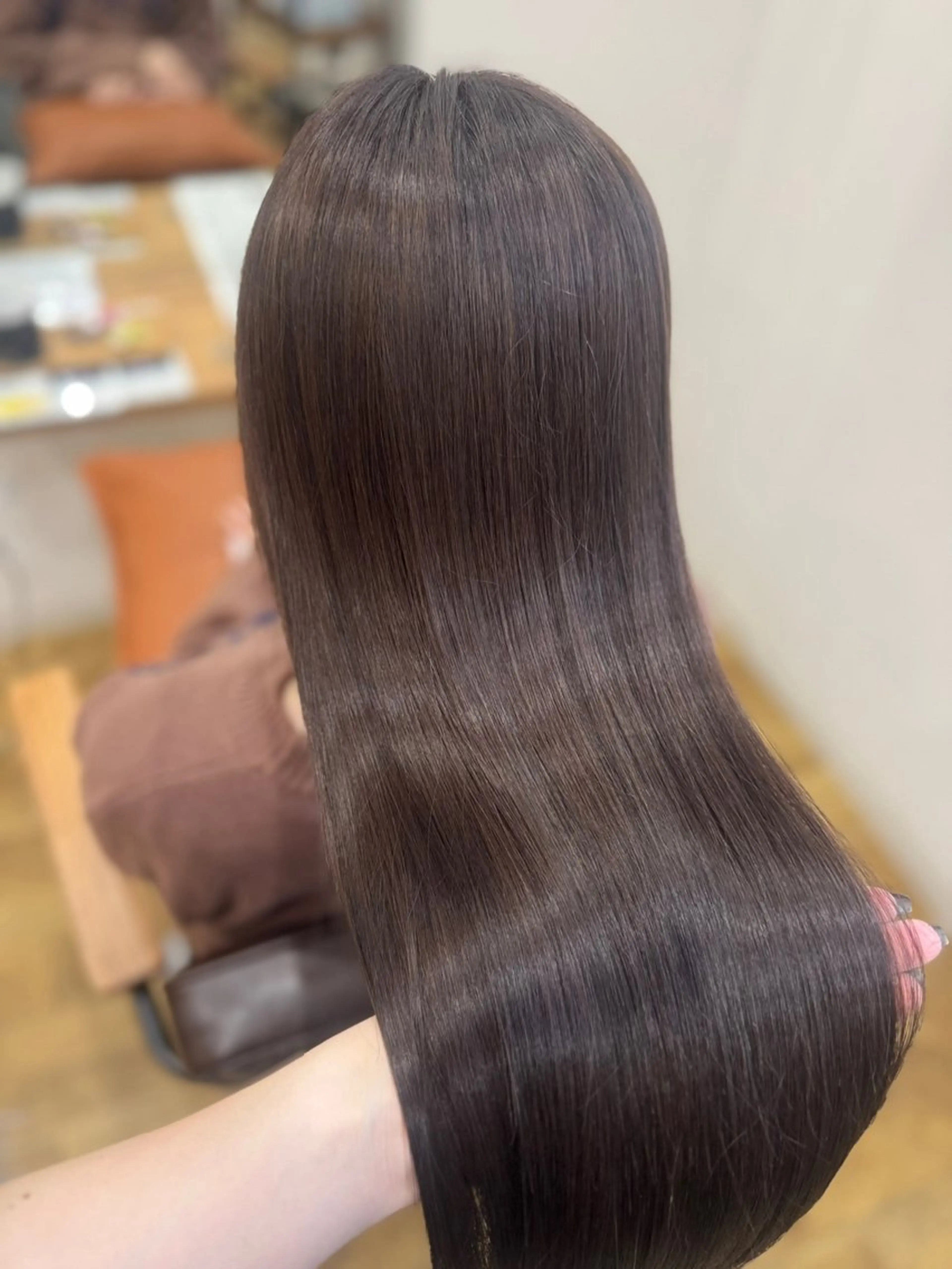 ロング トリートメント ヘアカラー トリートメント kyoka 髪質改善/縮毛矯正のヘアスタイル