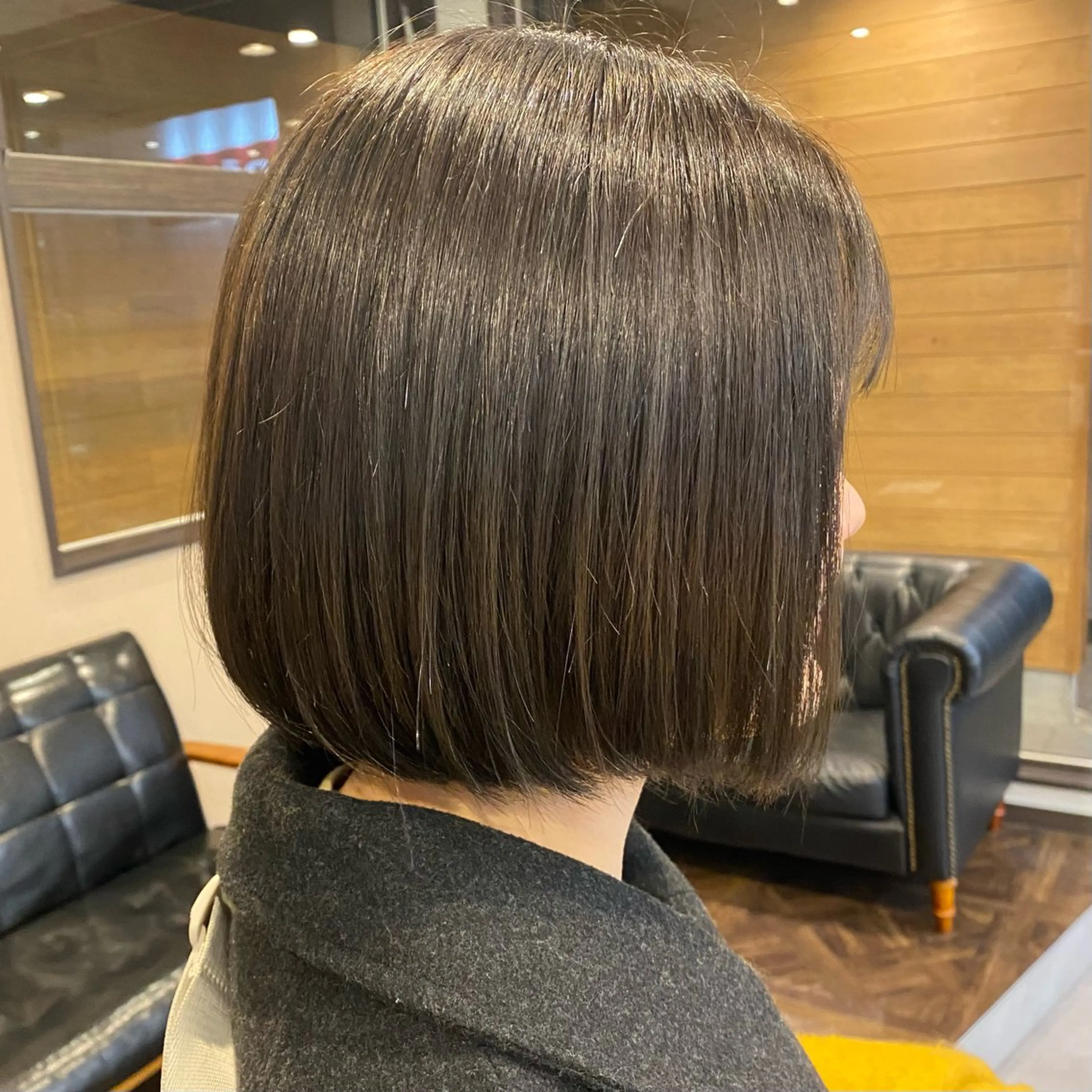 ミディアム カラー 縮毛矯正/ヘッドスパ 牧野のヘアスタイル