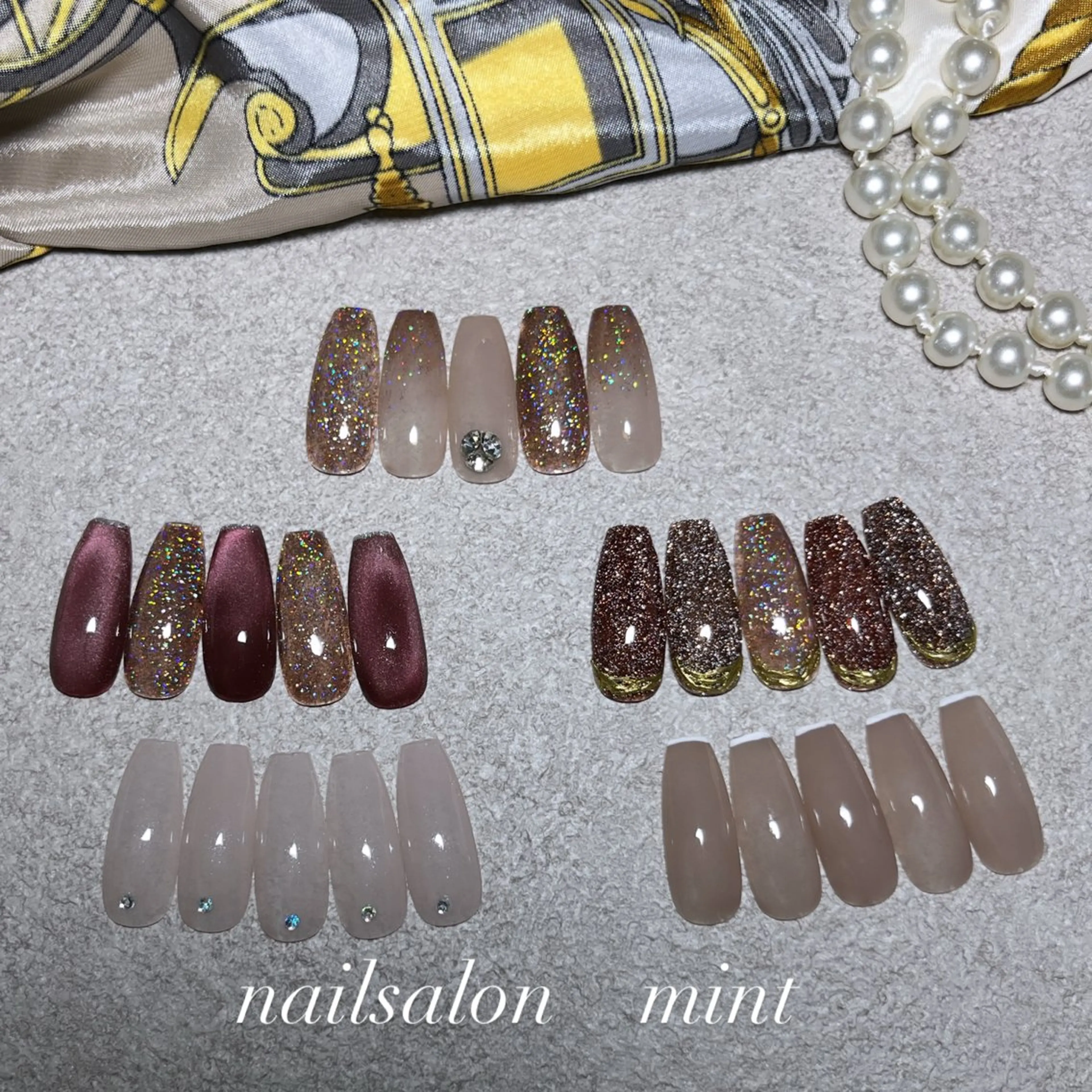 ネイル ハンドネイル nailsalon mintのネイルデザイン