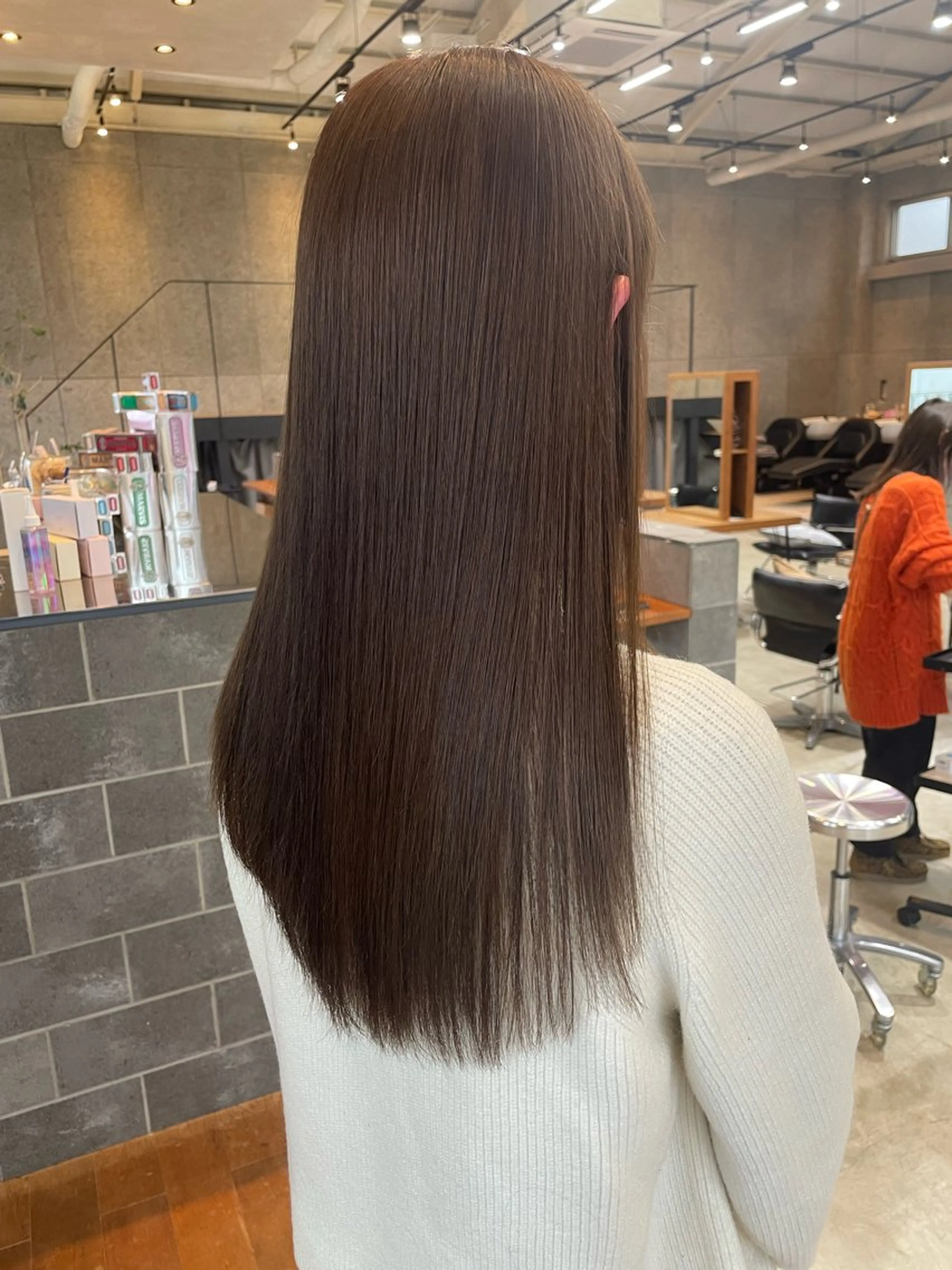 【ご新規様限定】🍋メンテナンスカット＋韓国風くすみカラー＋1stepトリートメントの写真