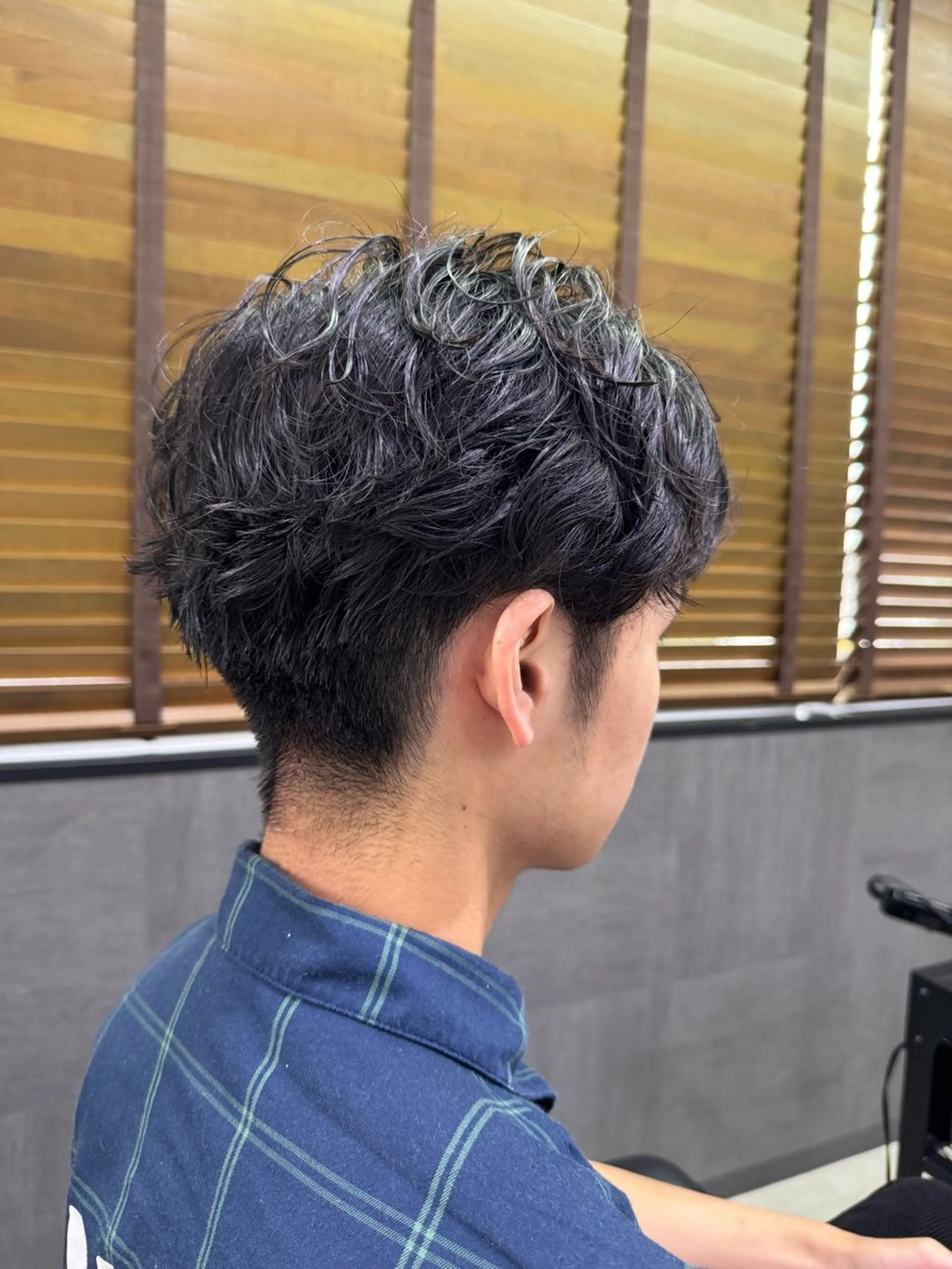 ショート パーマ メンズ メンズスタイリスト ティアラ👑のヘアスタイル