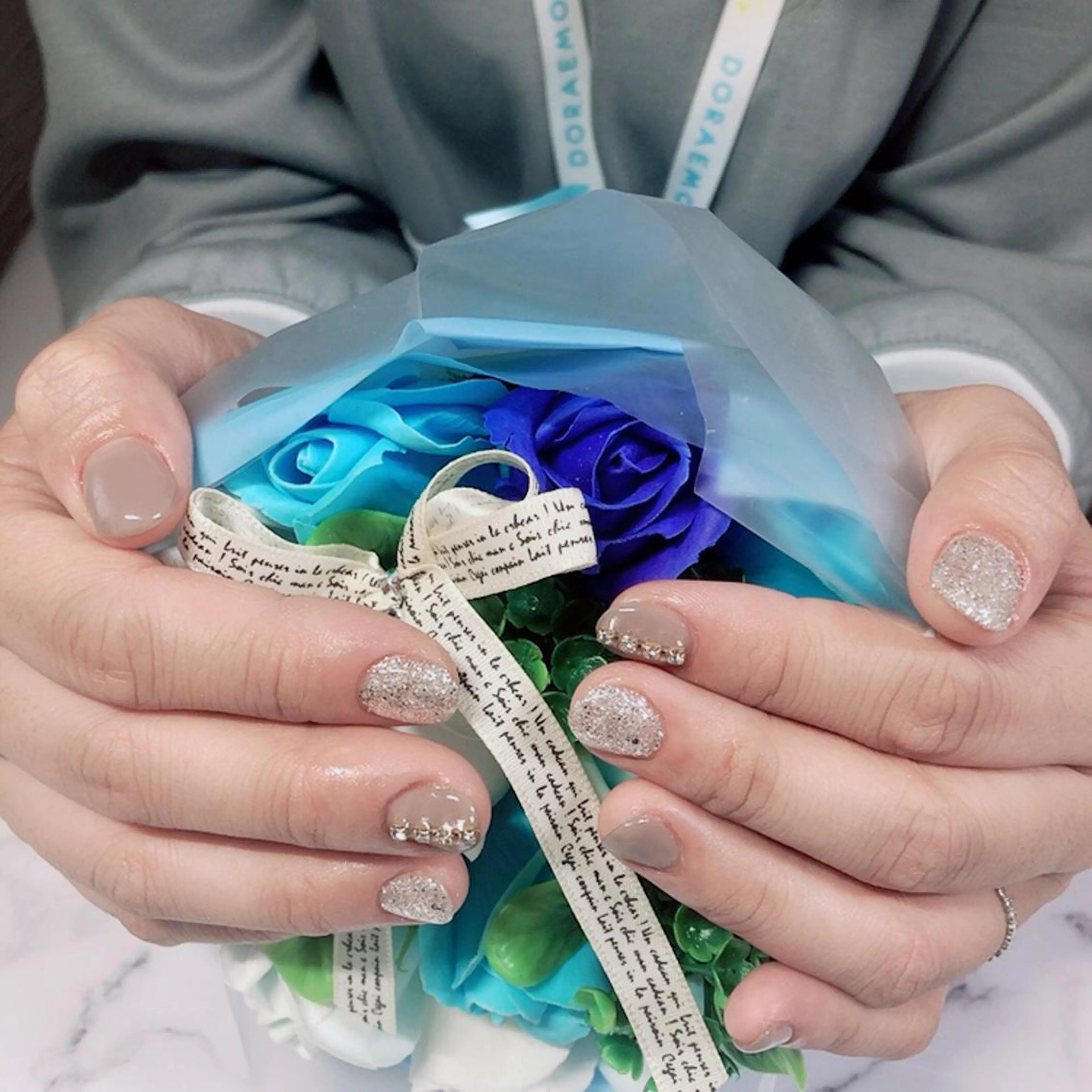 ネイル ワンカラーネイル 奥園 良恵のネイルデザイン