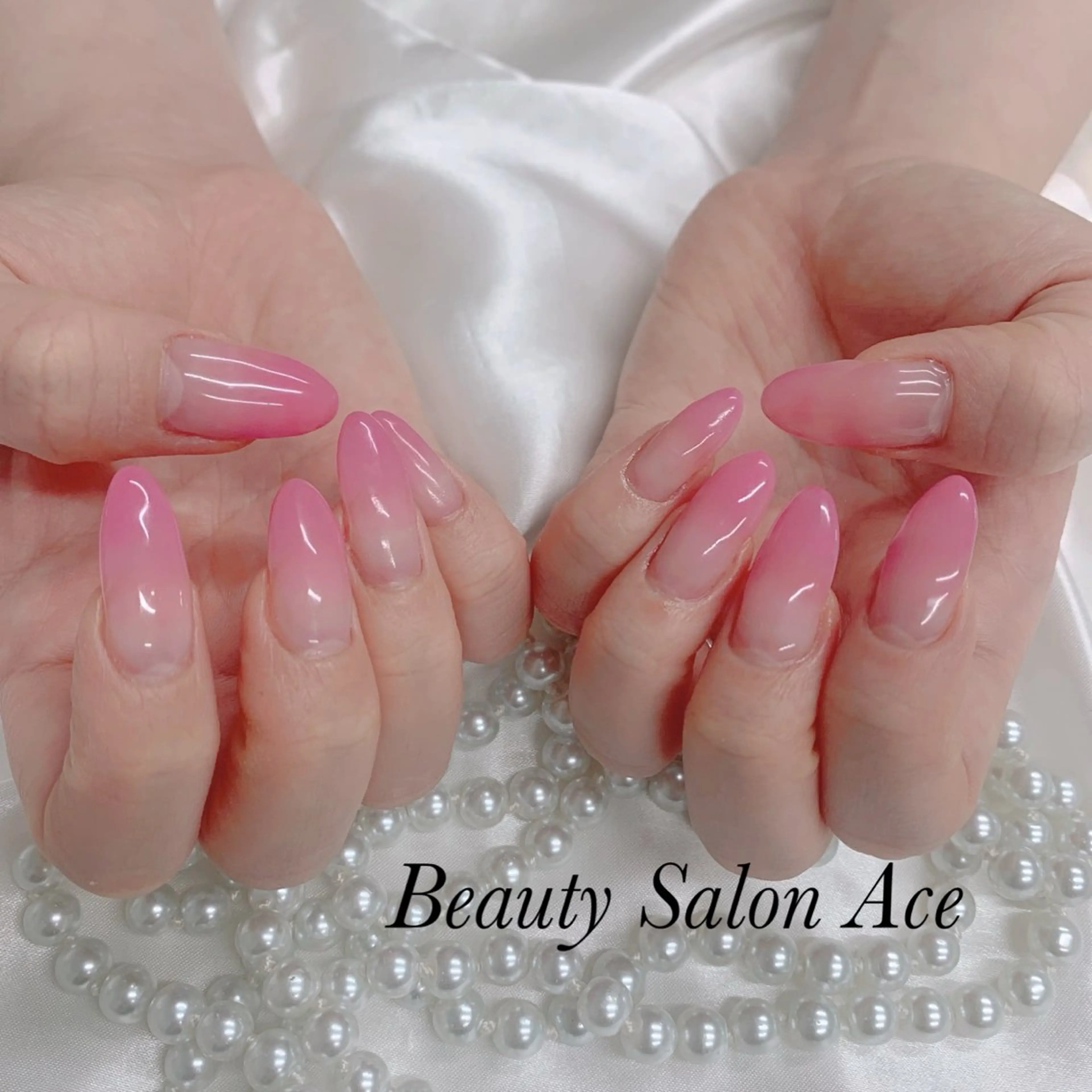 ネイル グラデーション ハンドネイル ハンドケア 池袋フィルイン Ace♡Nailのネイルデザイン